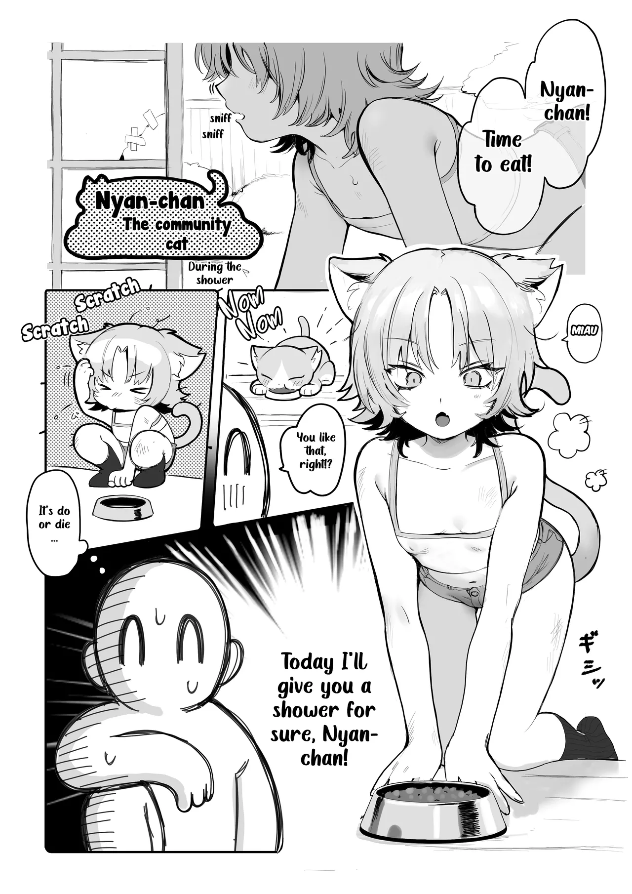 Chiiki Neko Nyan-chan Chapter 1 - page 1