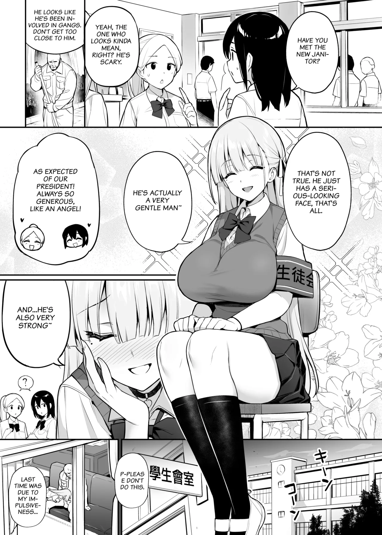 Akogare no Seitokaichou ga Kyonyuu Sugiru Ken Chapter 1 - page 28