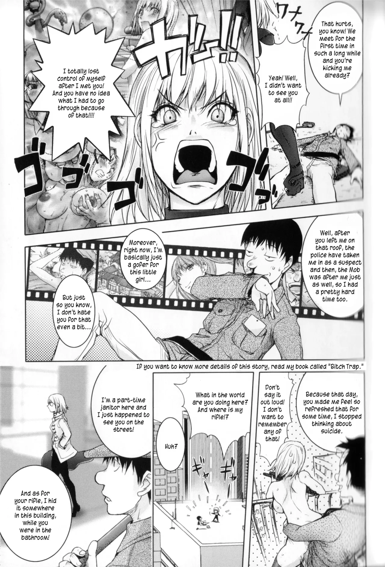 The Adventures of Suicide Man, The Woman Who Never Misses, and Hime-Chan Chapter 1 - page 83