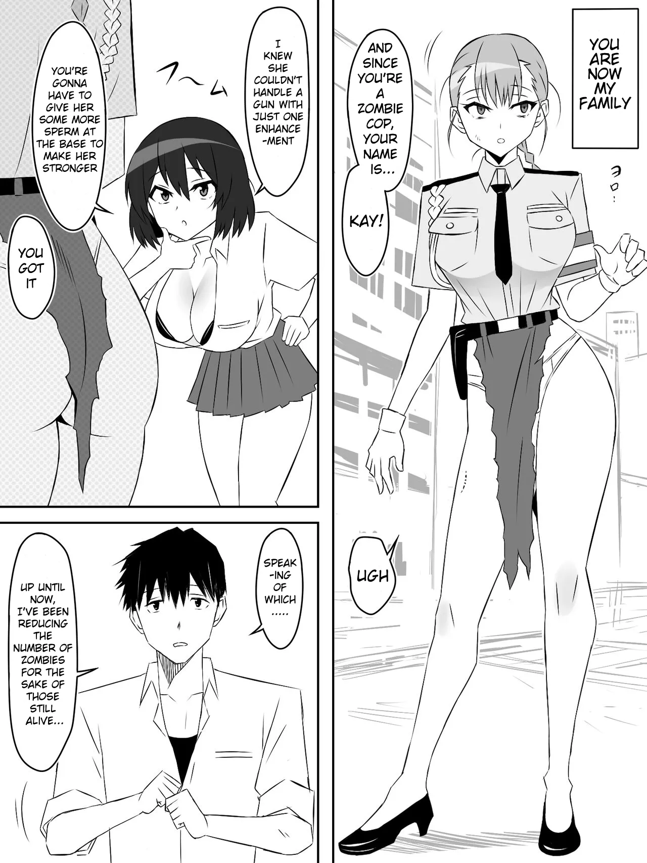 Zombie Harem Life ~Koutai Mochi no Ore to Bakunyuu Zombie~ 6 Chapter 1 - page 15