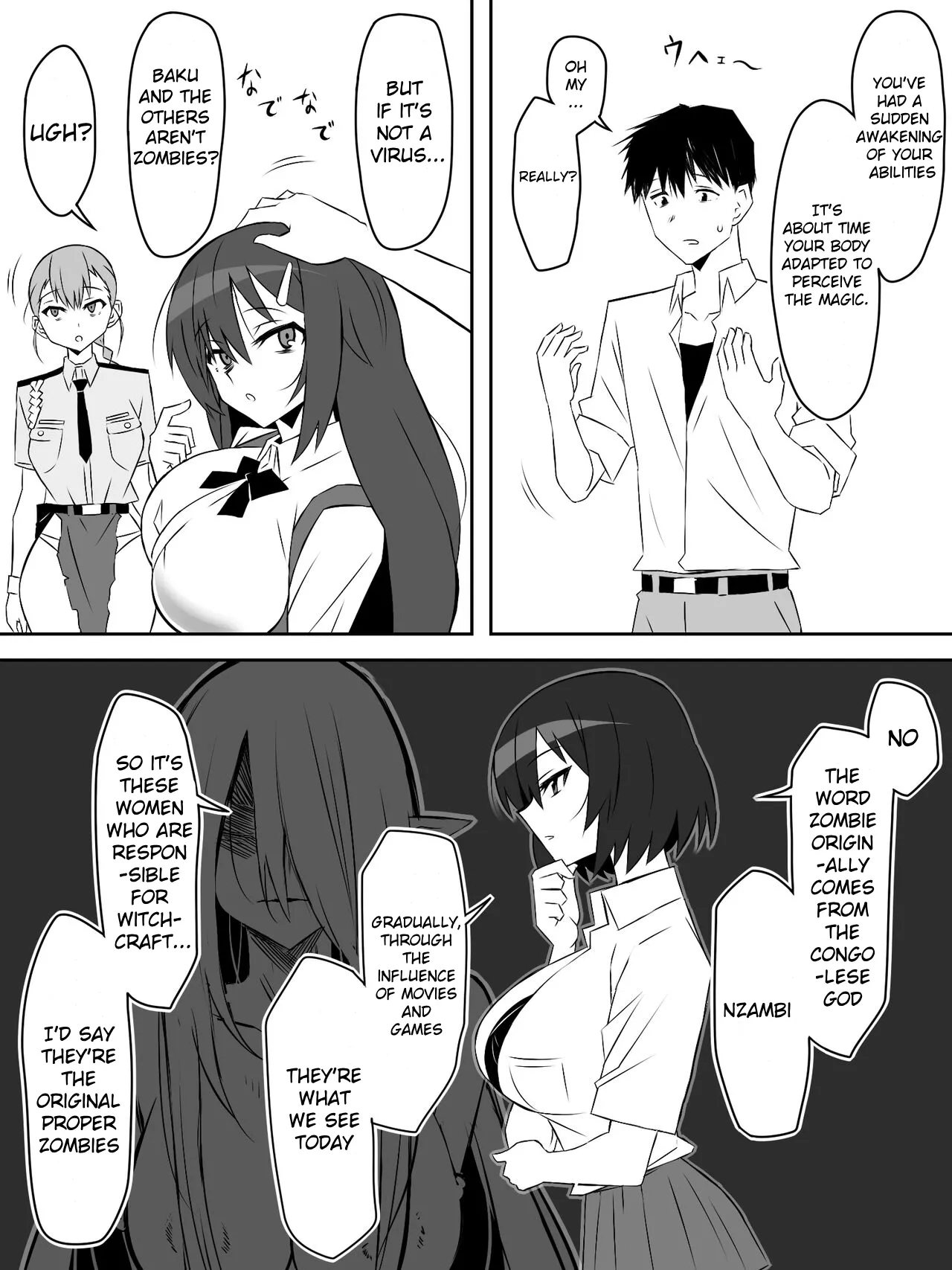 Zombie Harem Life ~Koutai Mochi no Ore to Bakunyuu Zombie~ 6 Chapter 1 - page 19