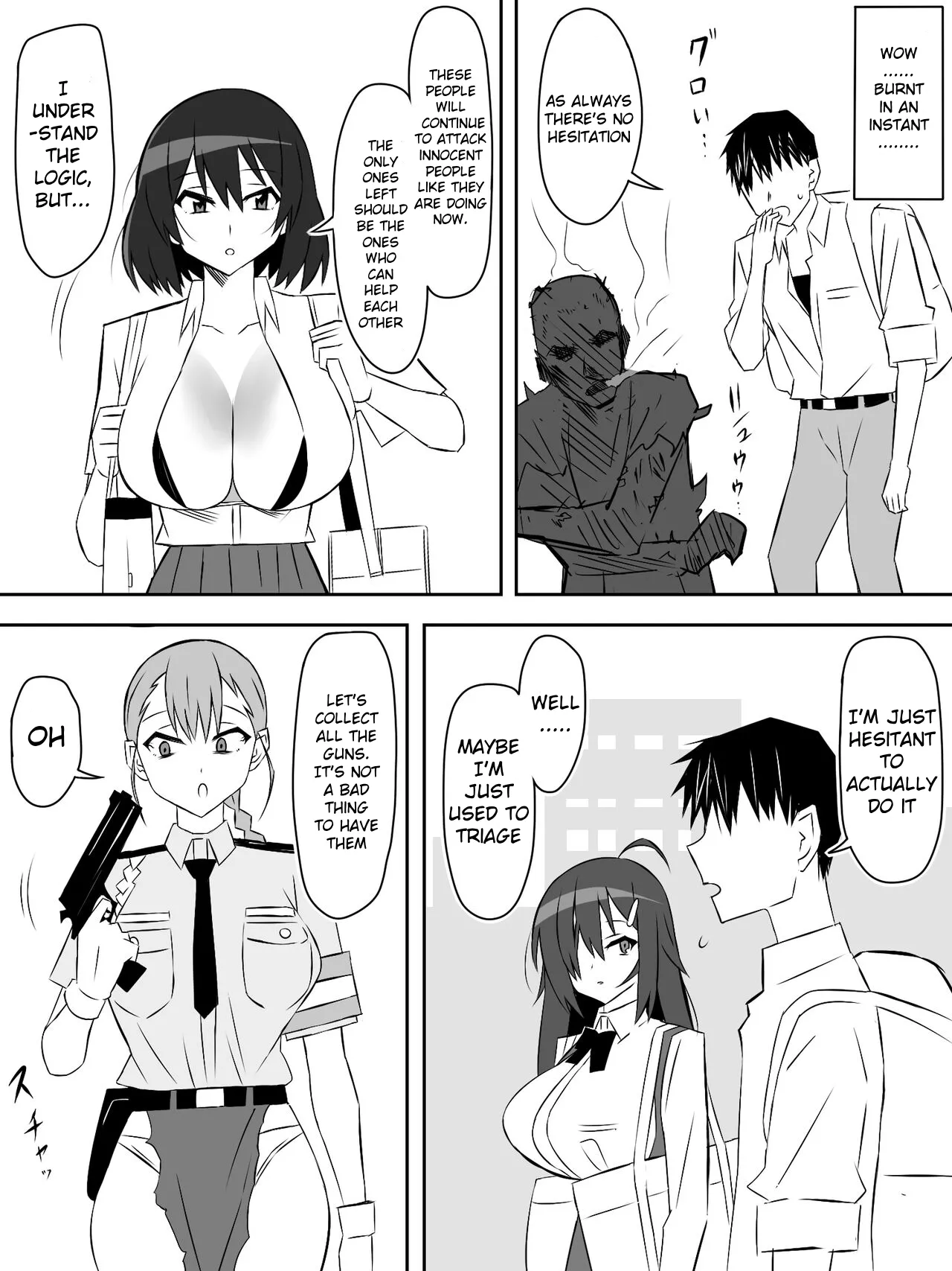 Zombie Harem Life ~Koutai Mochi no Ore to Bakunyuu Zombie~ 6 Chapter 1 - page 25