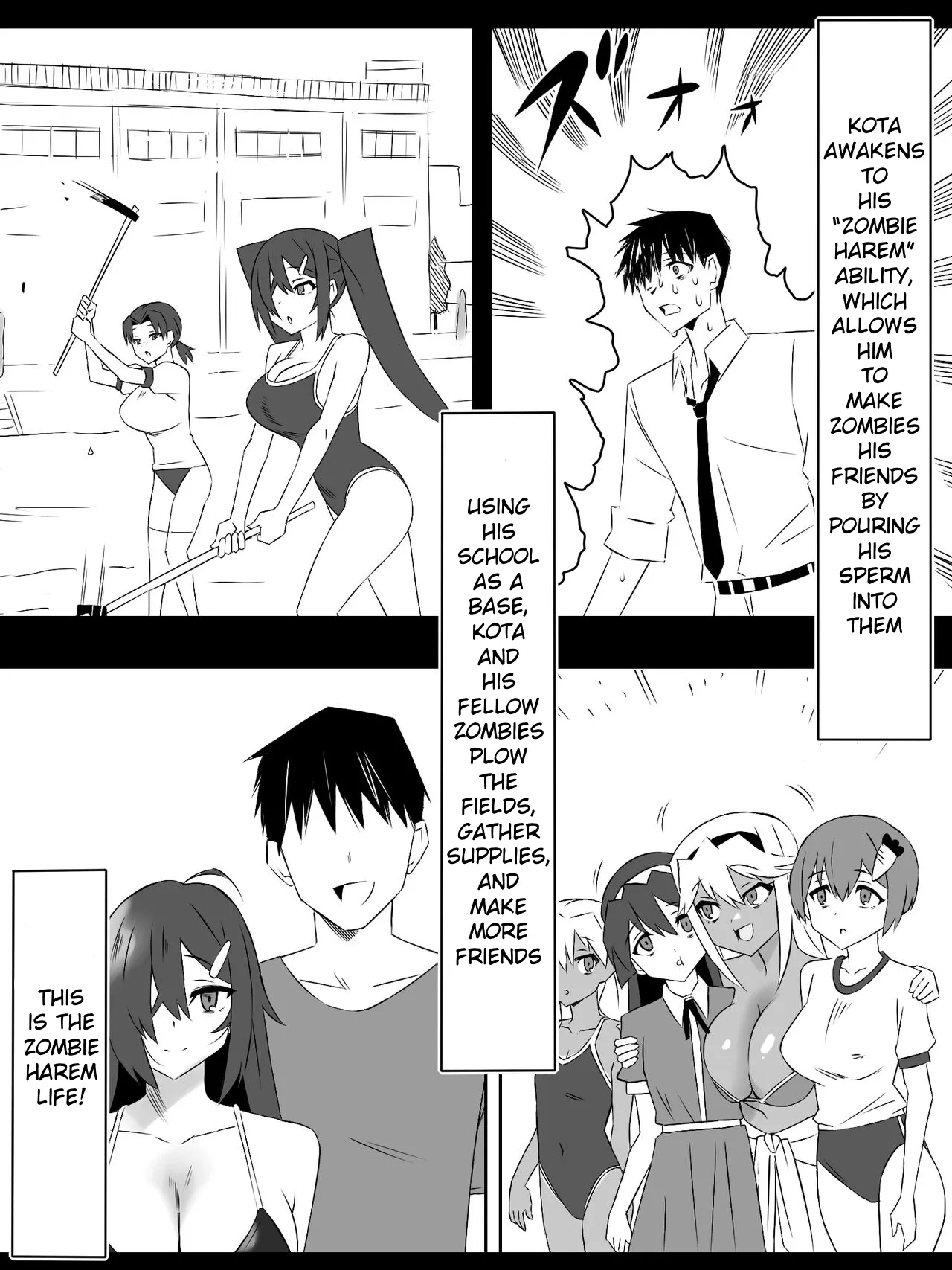 Zombie Harem Life ~Koutai Mochi no Ore to Bakunyuu Zombie~ 6 Chapter 1 - page 3