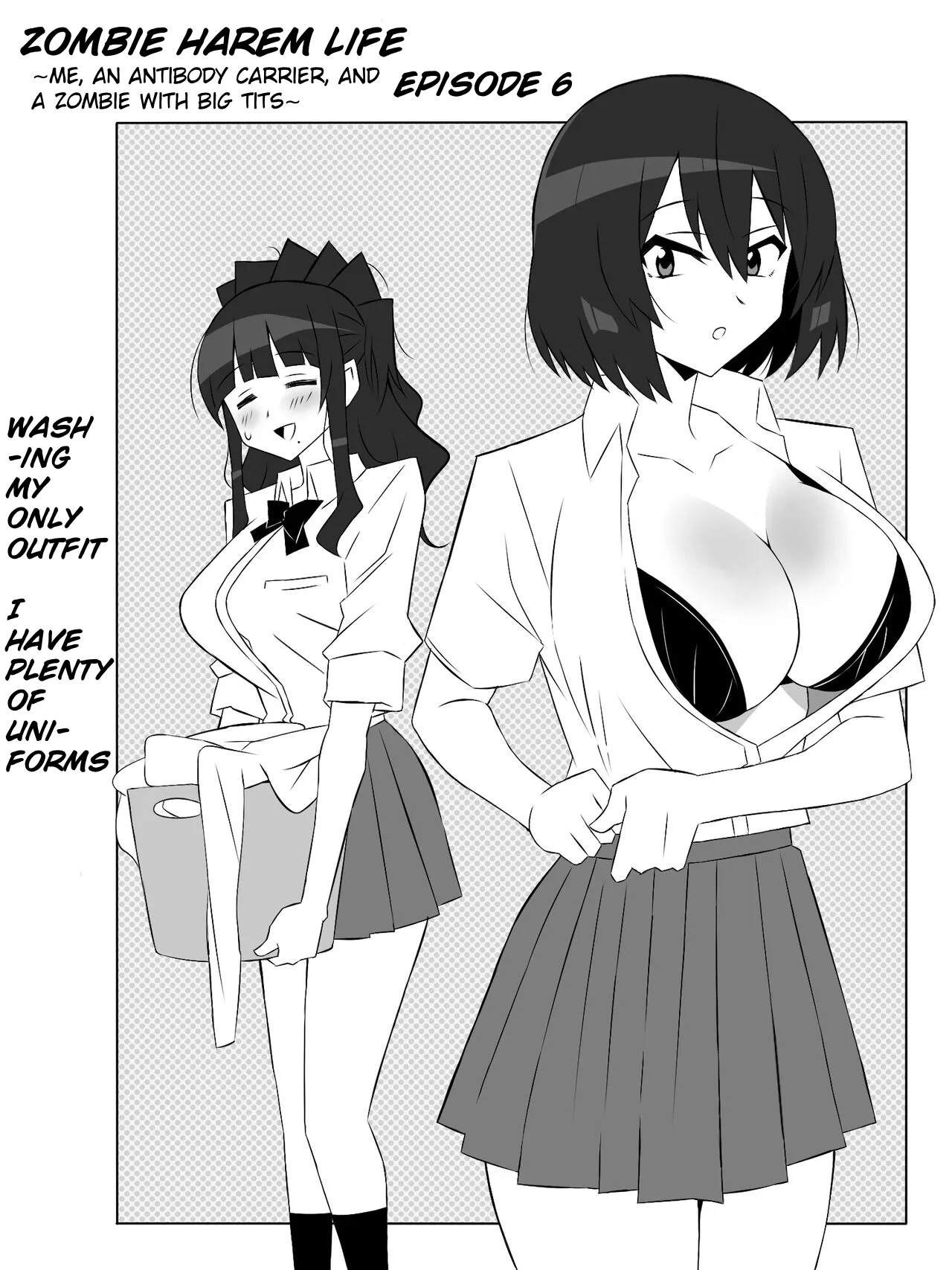 Zombie Harem Life ~Koutai Mochi no Ore to Bakunyuu Zombie~ 6 Chapter 1 - page 7