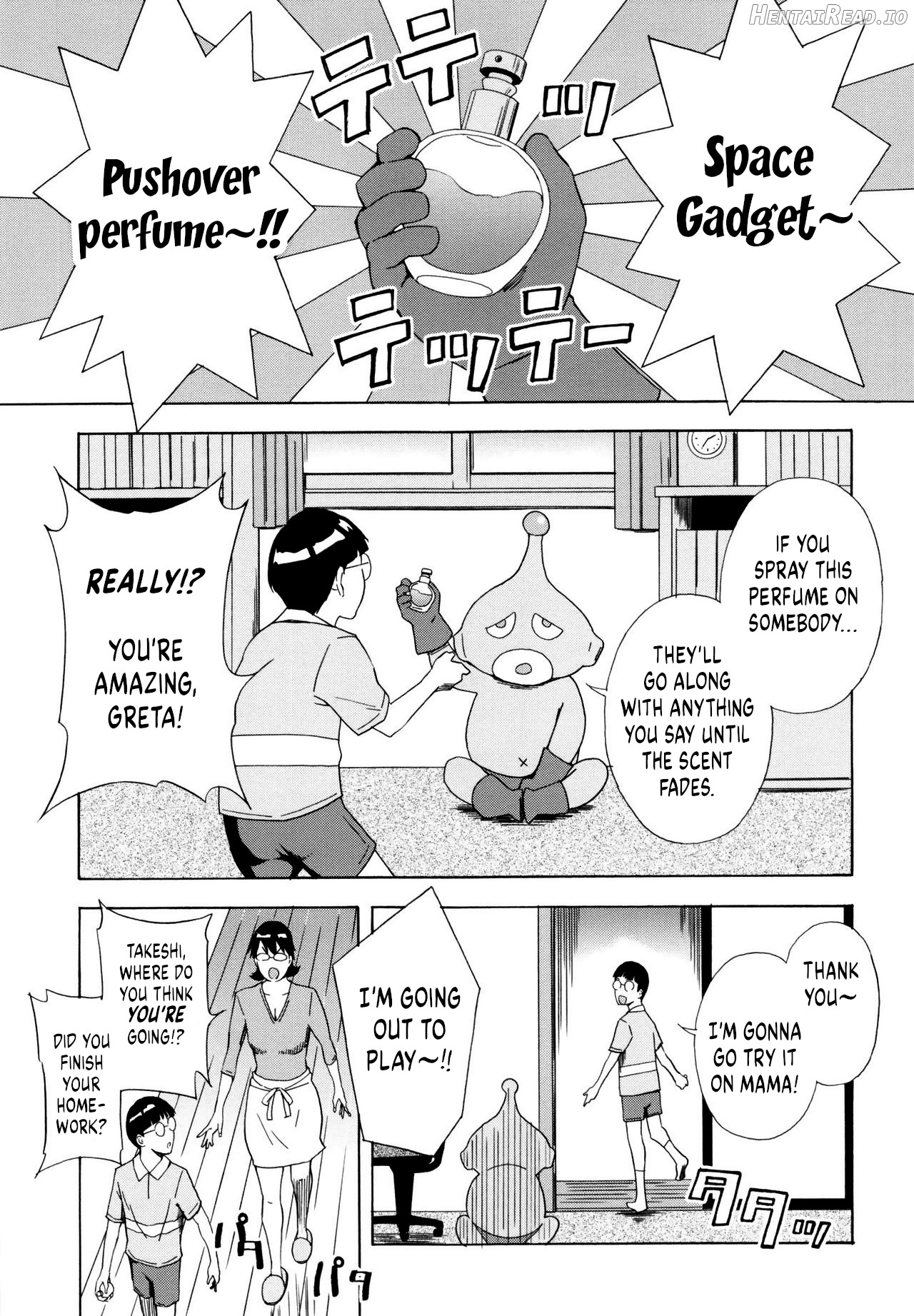 Inseki Uchuujin Greta ~Iinari Mama Chapter 1 - page 3