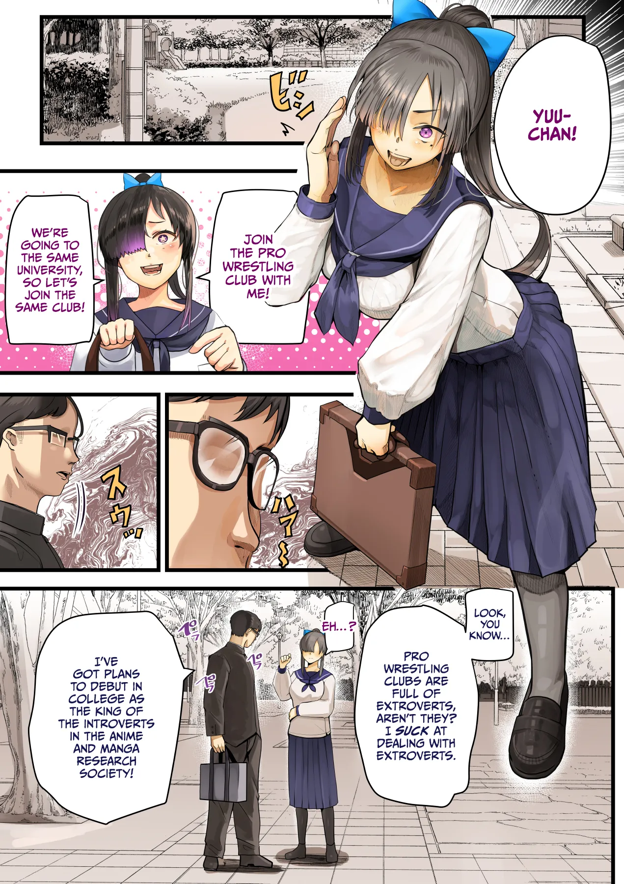 Kimi no Maku o Yaburu no wa Boku dato Omotteta.. InCha NTR Monogatari -BSS Hen- Chapter 1 - page 6