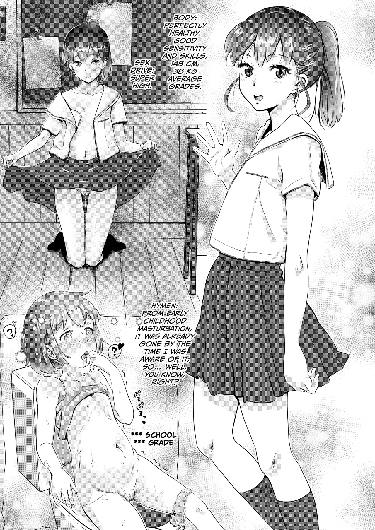 Shitanaga-chan no Nichijou Onanie Life Chapter 1 - page 3