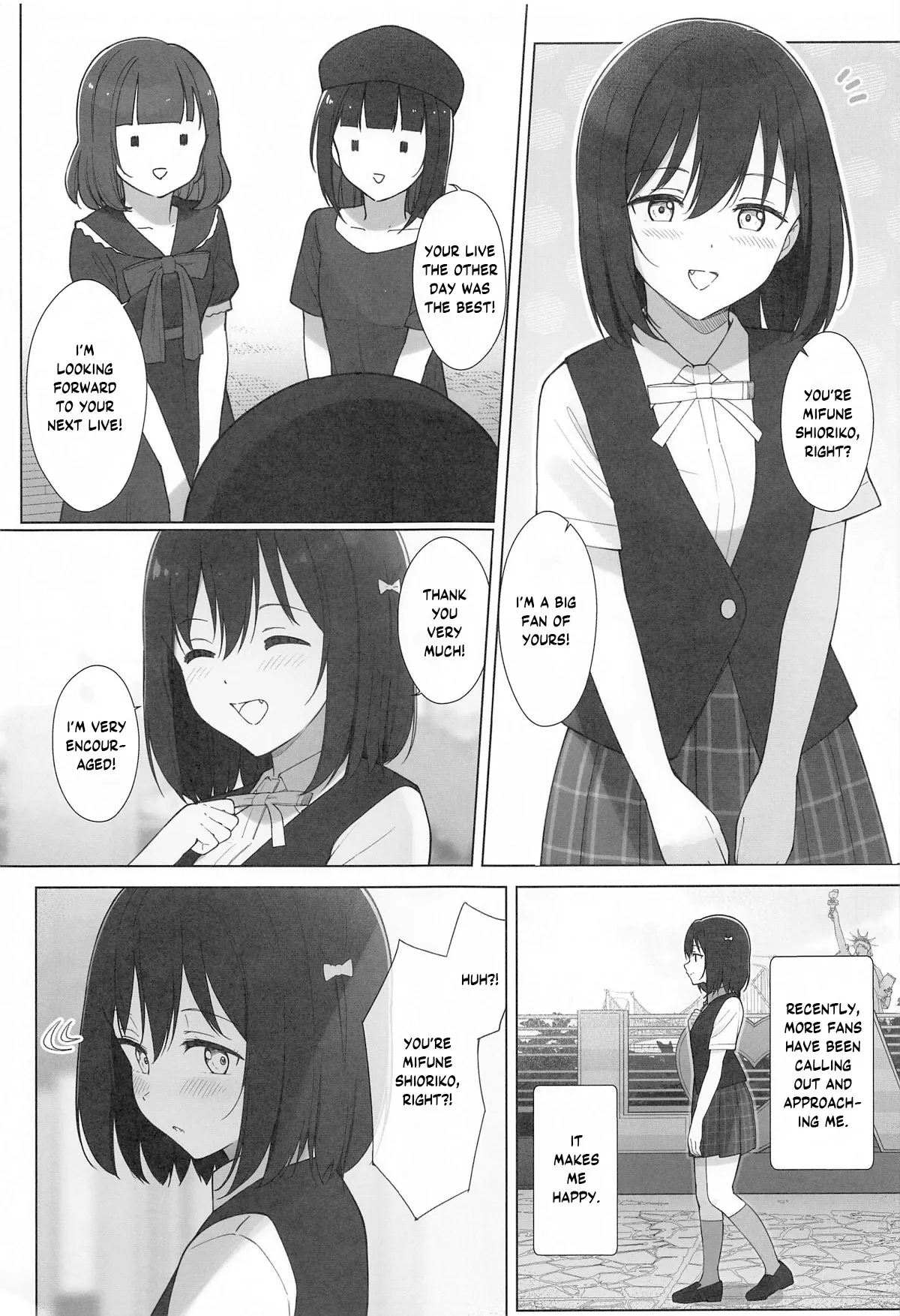 Machi de Souguu Shita Shioriko-chan ni Ecchi na Onegai Shitemita Chapter 1 - page 2