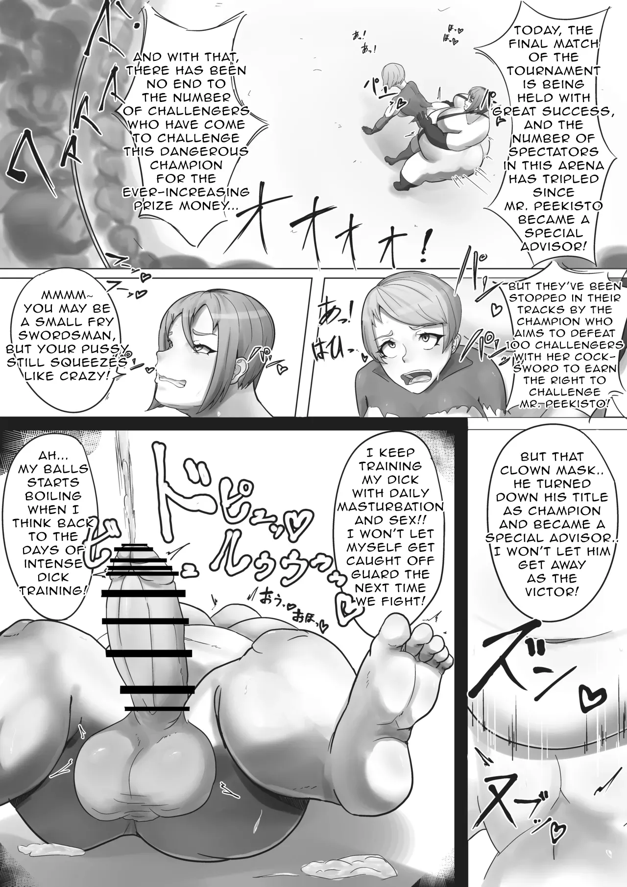 Arena Champion Female Swordsman Transformed into an Obscene Spectacle Chapter 1 - page 29