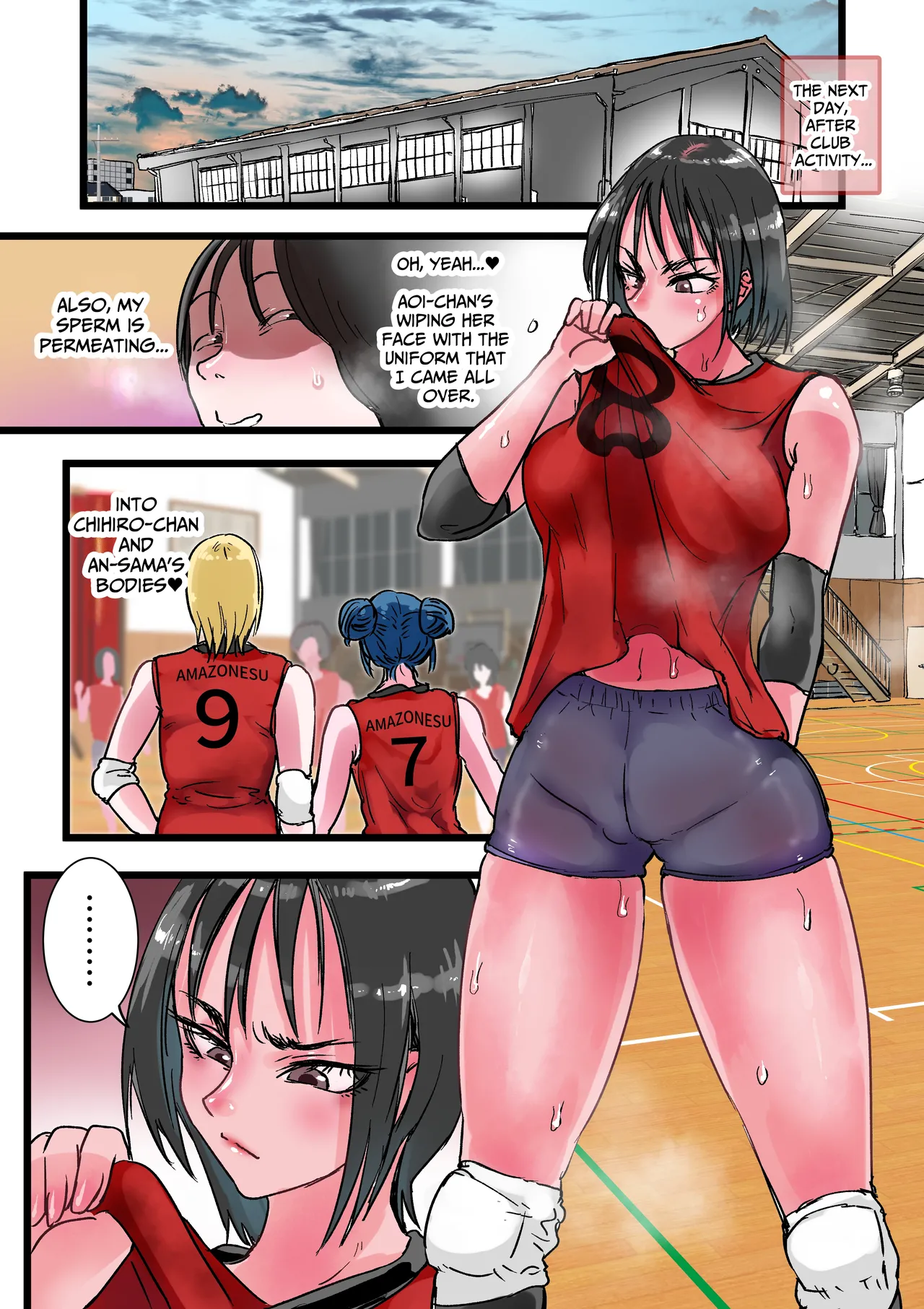 Harem Volley-bu Seishori Manager Chapter 1 - page 10