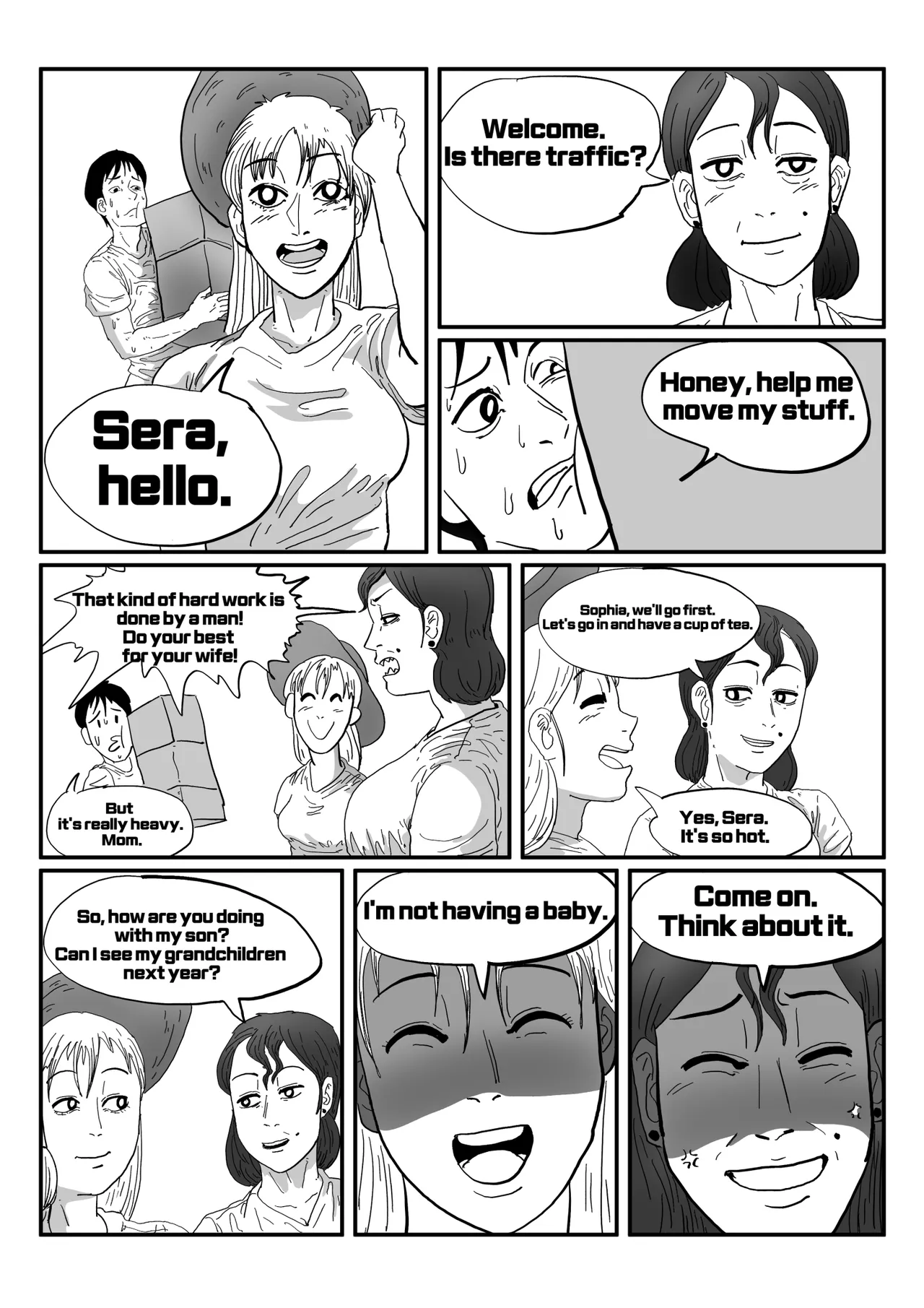 Exploration of the mother's uterus Chapter 1 - page 45