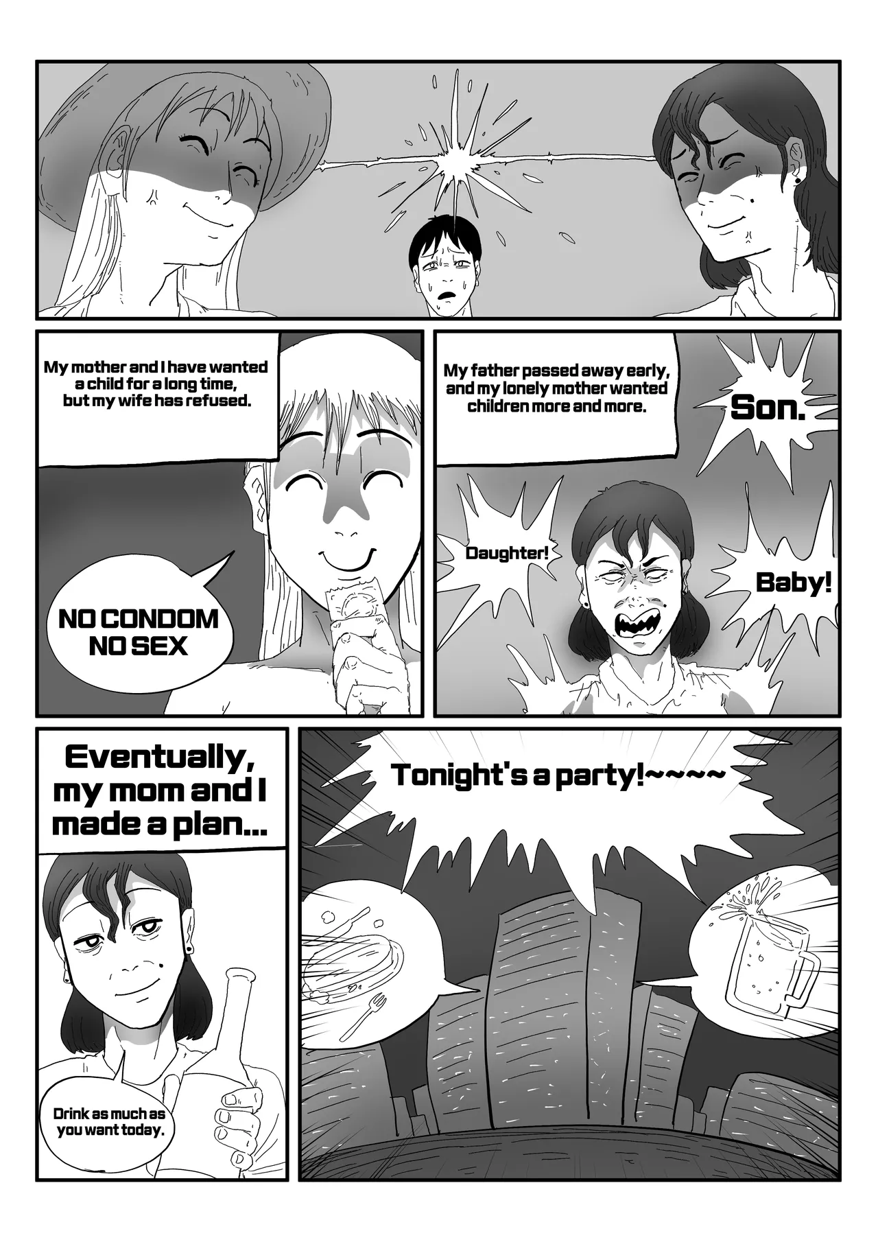 Exploration of the mother's uterus Chapter 1 - page 46