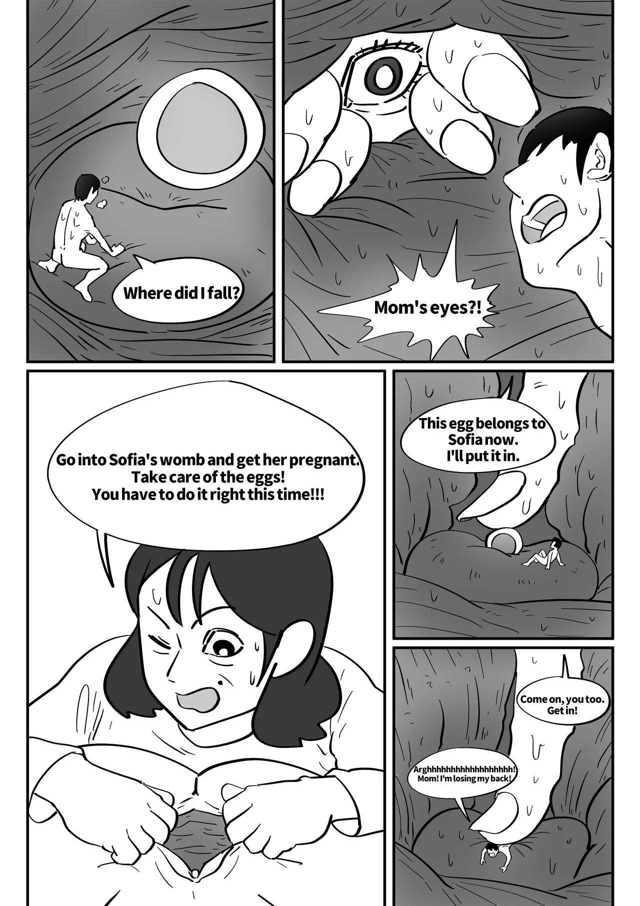 Exploration of the mother's uterus Chapter 1 - page 69