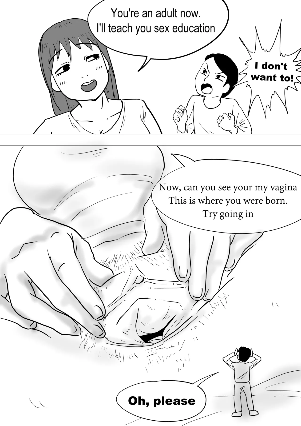 Exploration of the mother's uterus Chapter 1 - page 76