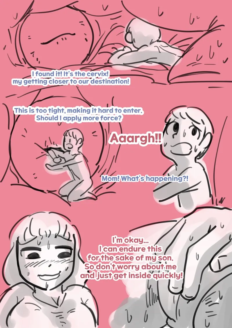 Exploration of the mother's uterus Chapter 1 - page 85