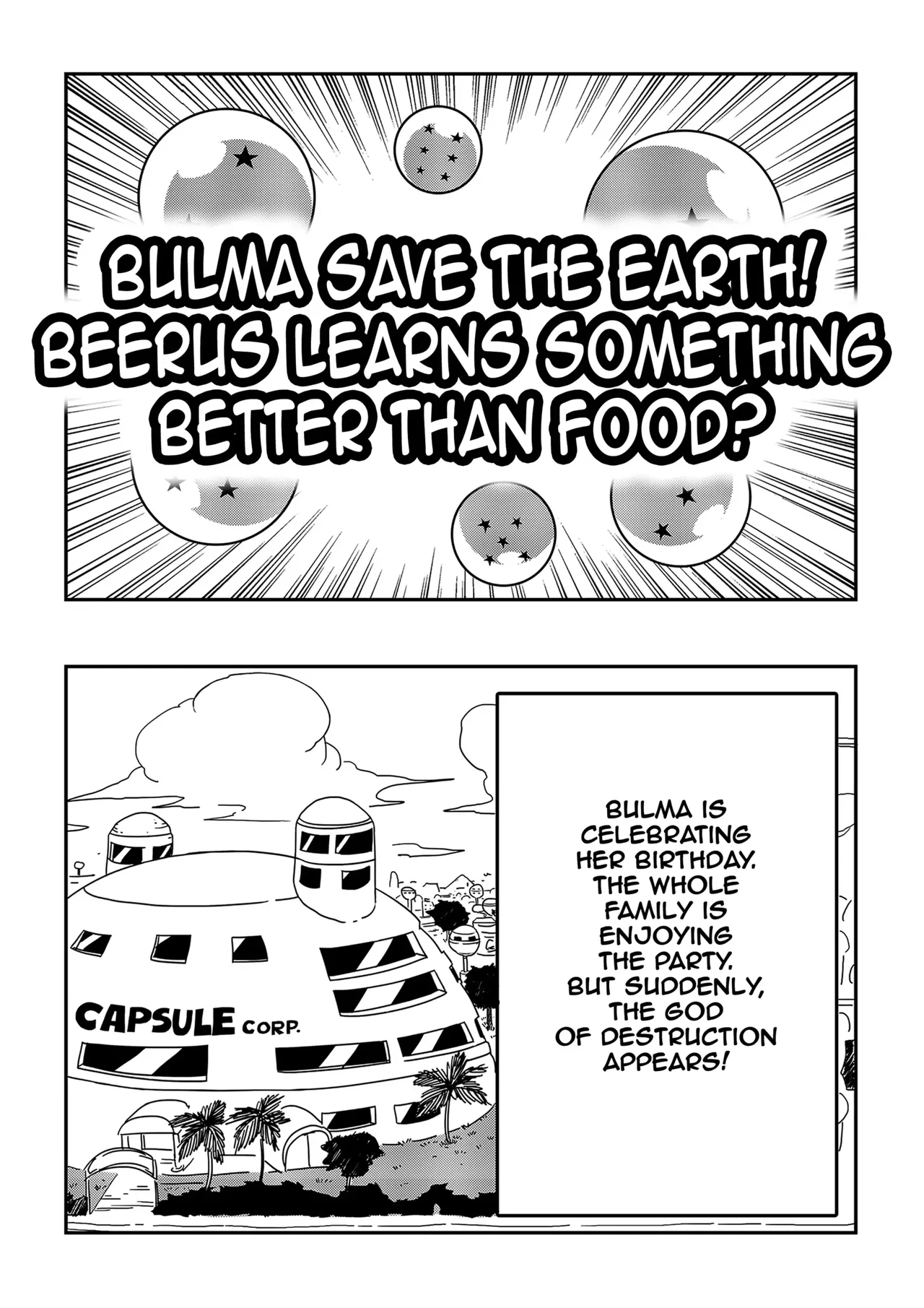 Bulma Saves the Earth Chapter 1 - page 2