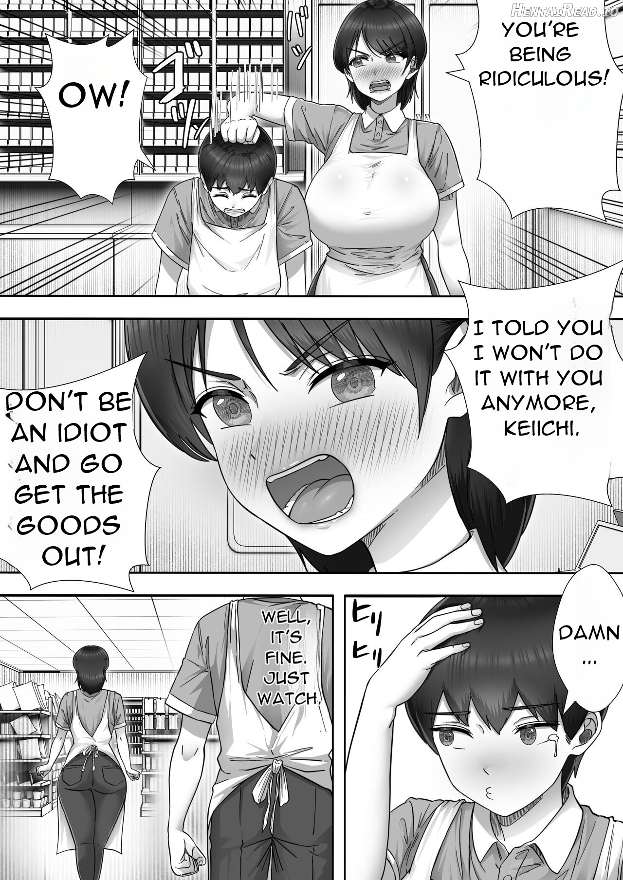 having sex with my favorite Kaa-chan at her part-time job ~ Chapter 1 - page 11