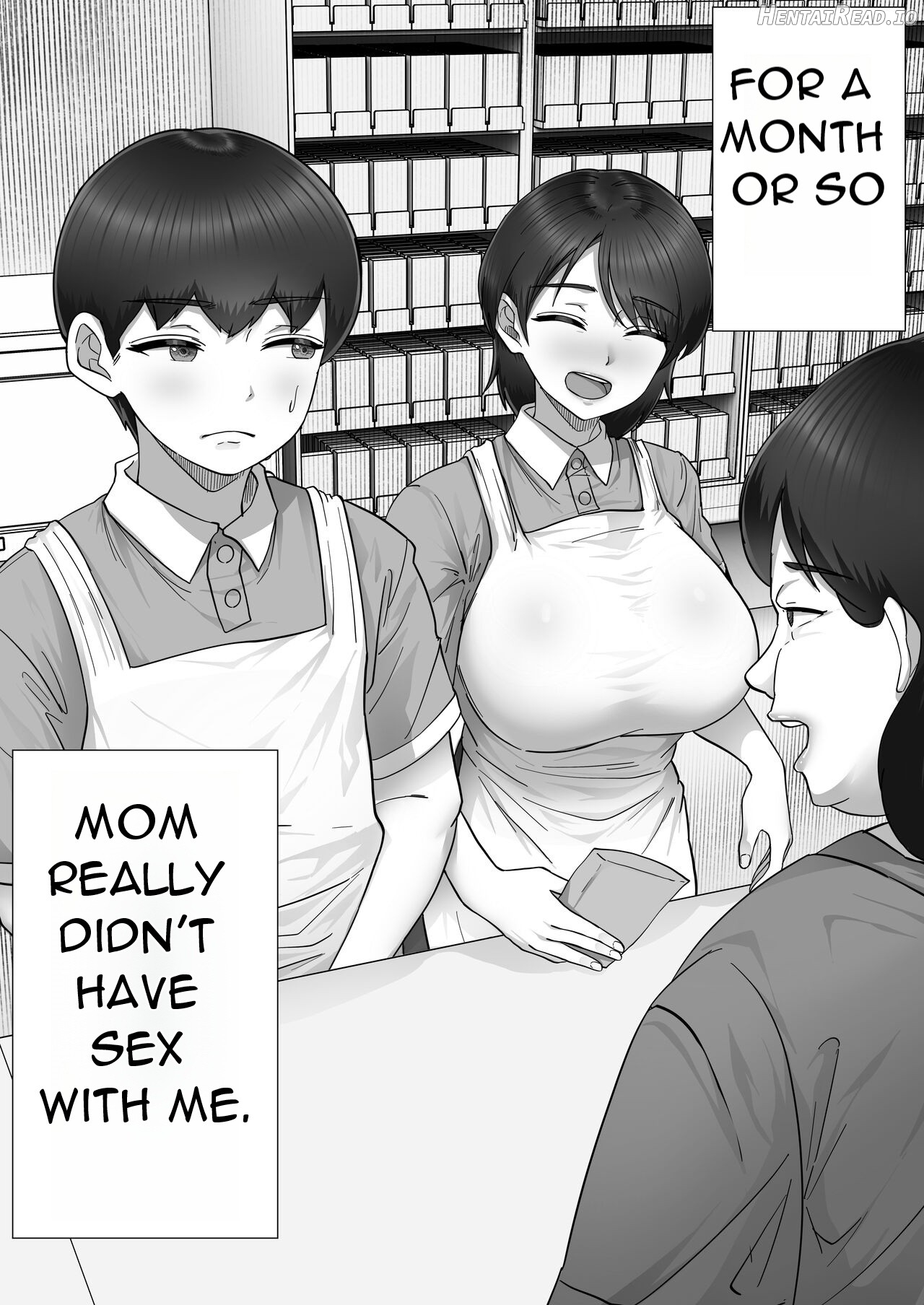 having sex with my favorite Kaa-chan at her part-time job ~ Chapter 1 - page 32