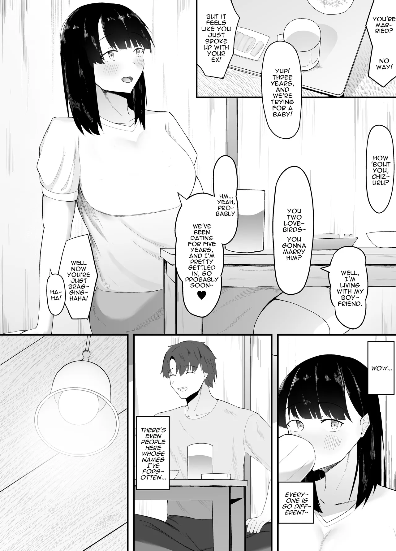 Sei no Mezame ~Dousoukai de Saikai Shita Otoko ni Netorareru Chapter 1 - page 4