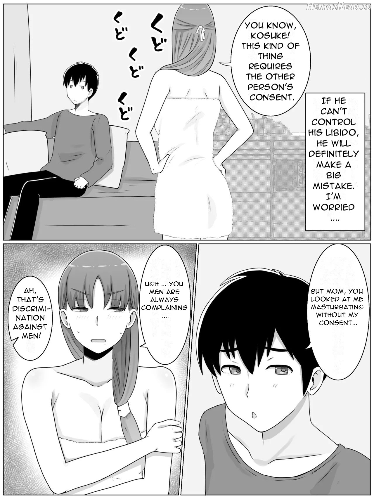 Kaa-san to Shitai Koto ~ Zetsurin Musuko to no Seikatsu Kaisou Hen - What I want to do with My Mother ~ Sex Life with My Son Who Has... Chapter 1 - page 21