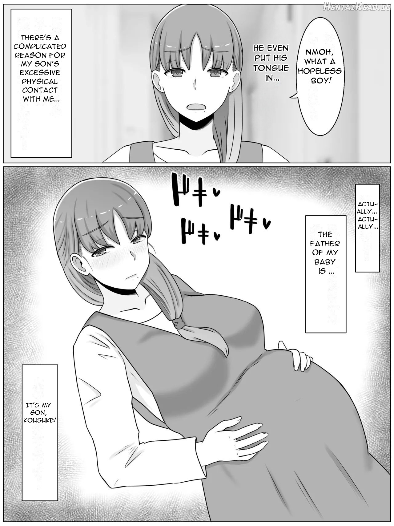 Kaa-san to Shitai Koto ~ Zetsurin Musuko to no Seikatsu Kaisou Hen - What I want to do with My Mother ~ Sex Life with My Son Who Has... Chapter 1 - page 7