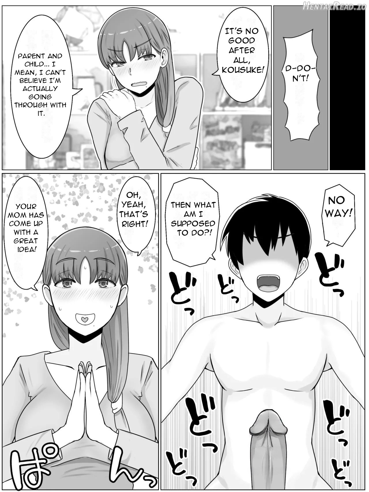 Kaa-san to Shitai Koto ~ Zetsurin Musuko to no Seikatsu Kaisou Hen - What I want to do with My Mother ~ Sex Life with My Son Who Has... Chapter 1 - page 9