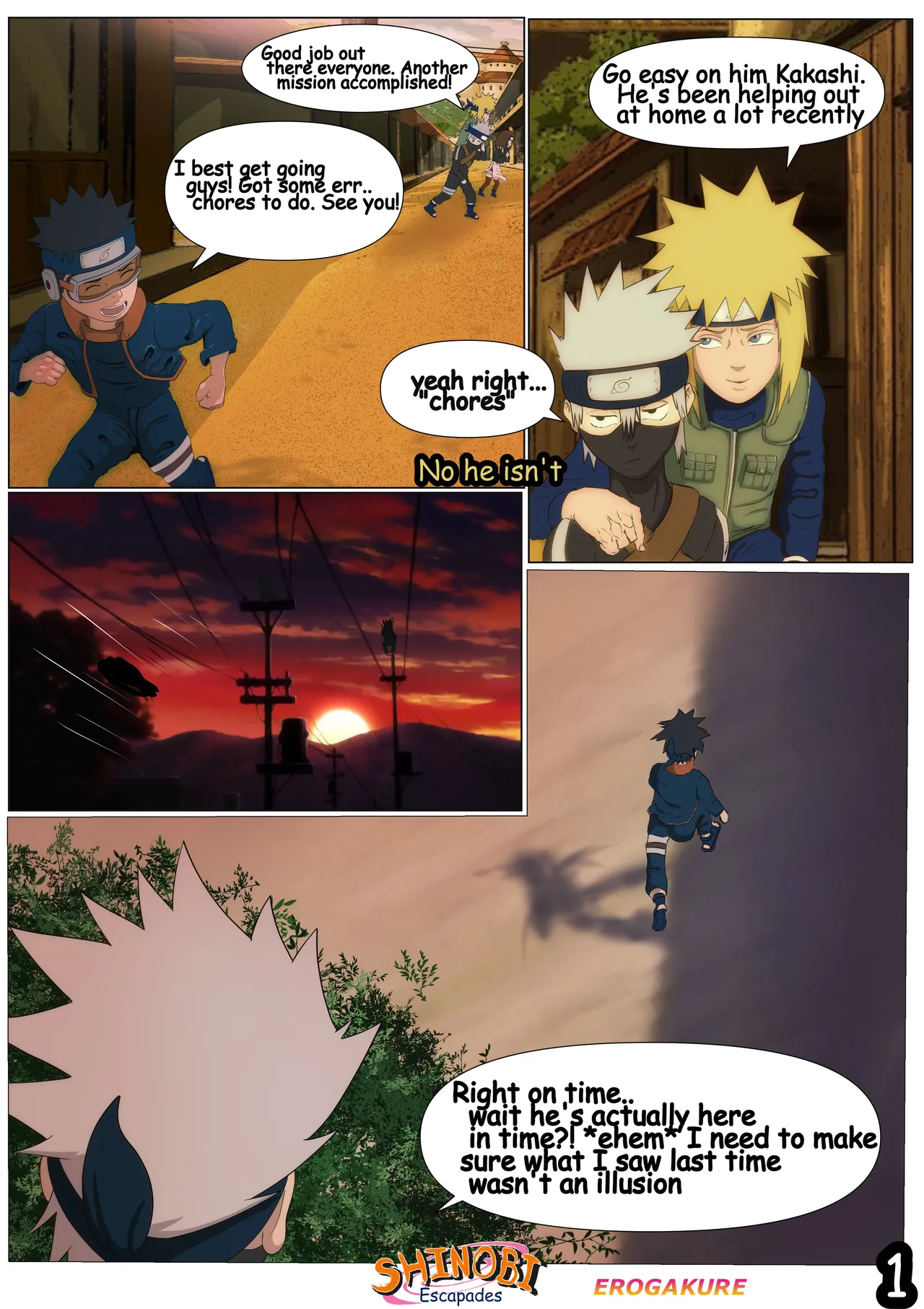 Shinobi Escapades Chapter 2 - page 2