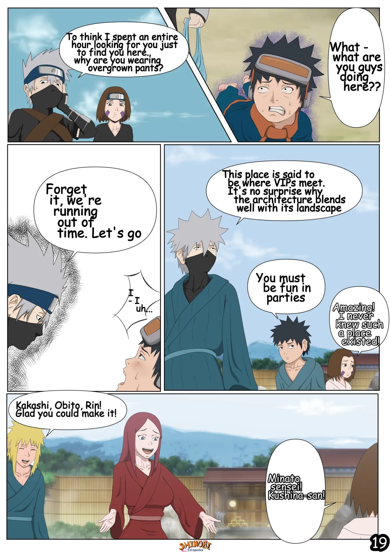 Shinobi Escapades Chapter 2 - page 20