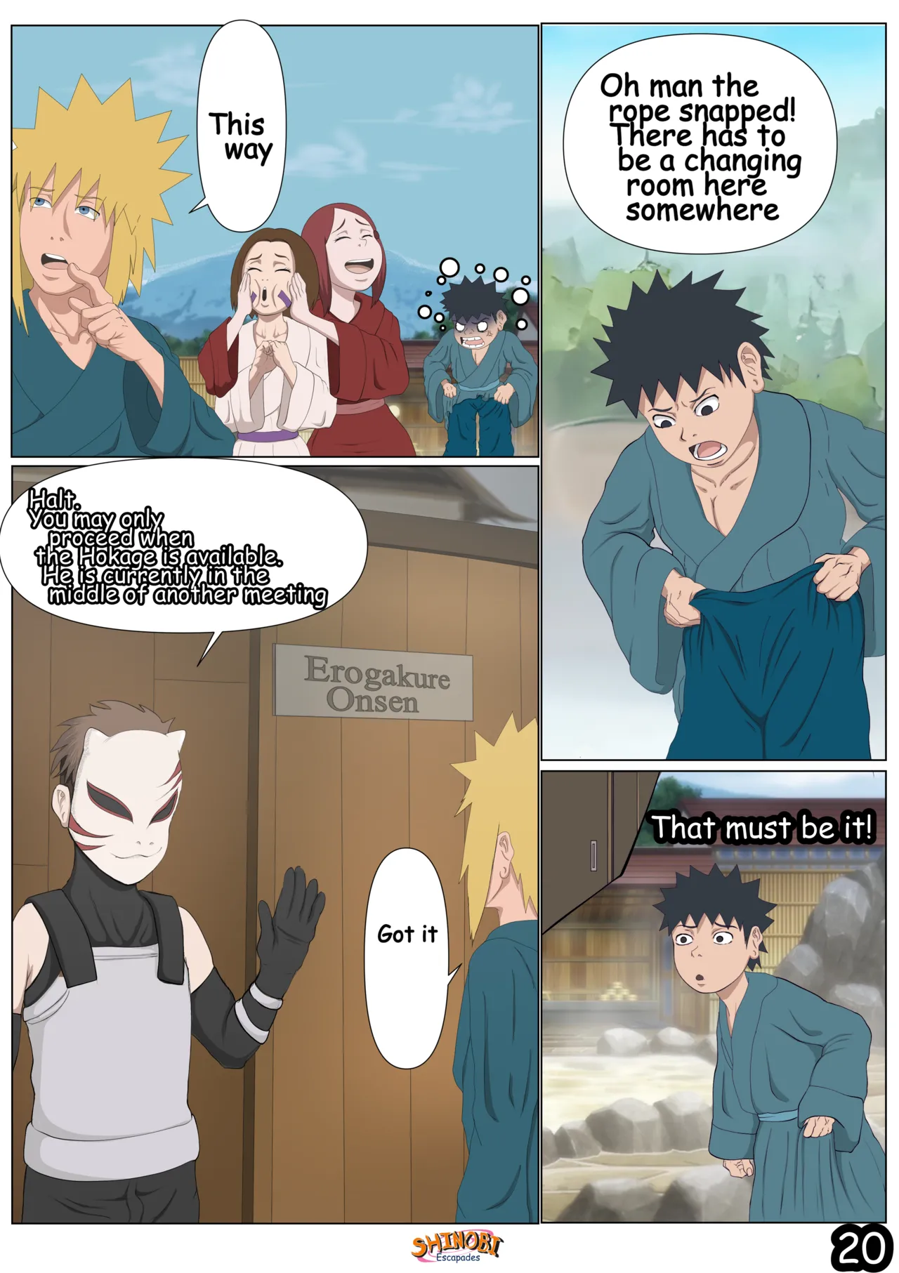 Shinobi Escapades Chapter 2 - page 21