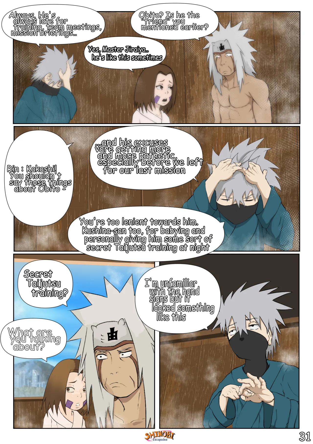 Shinobi Escapades Chapter 2 - page 32