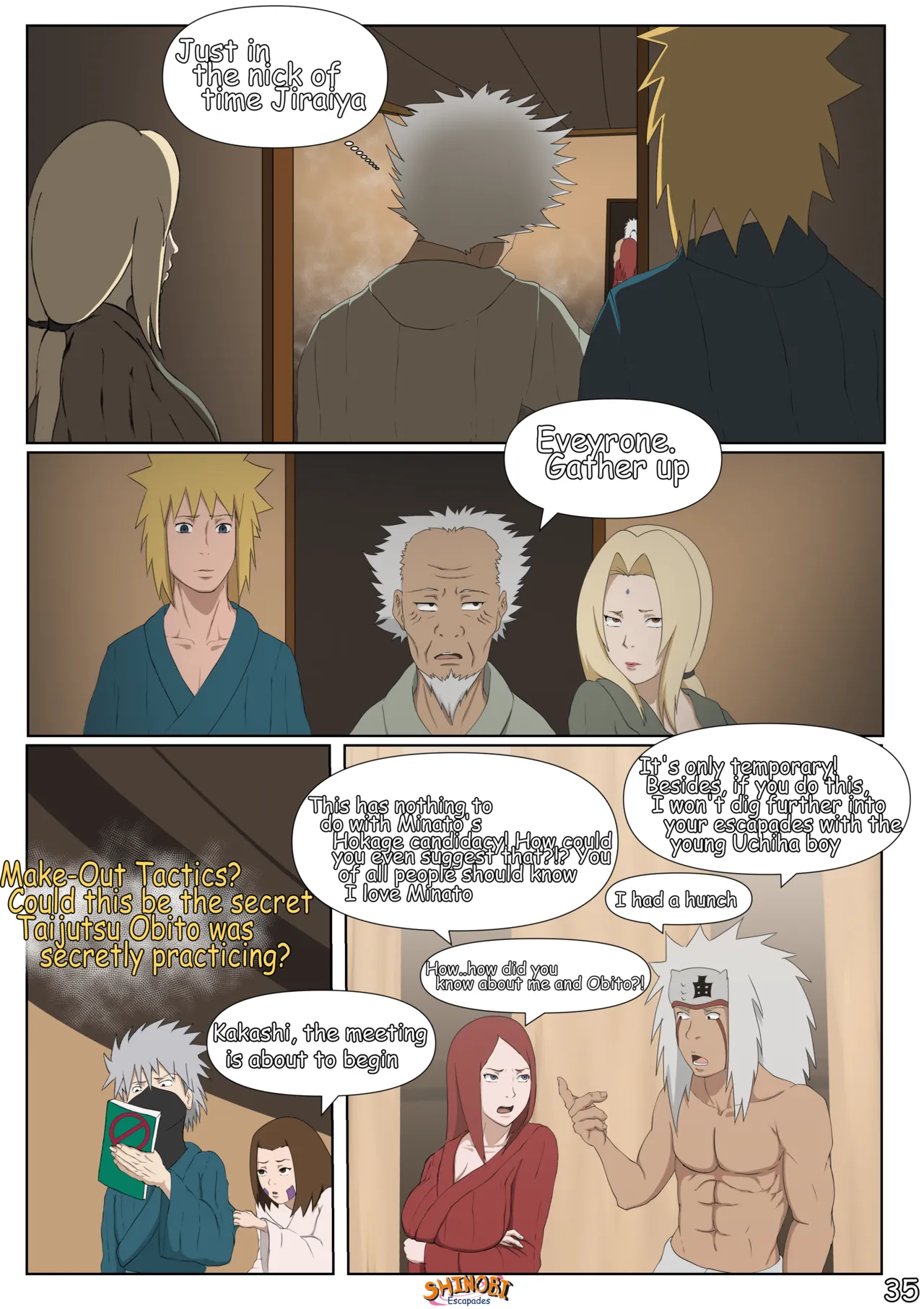 Shinobi Escapades Chapter 2 - page 36