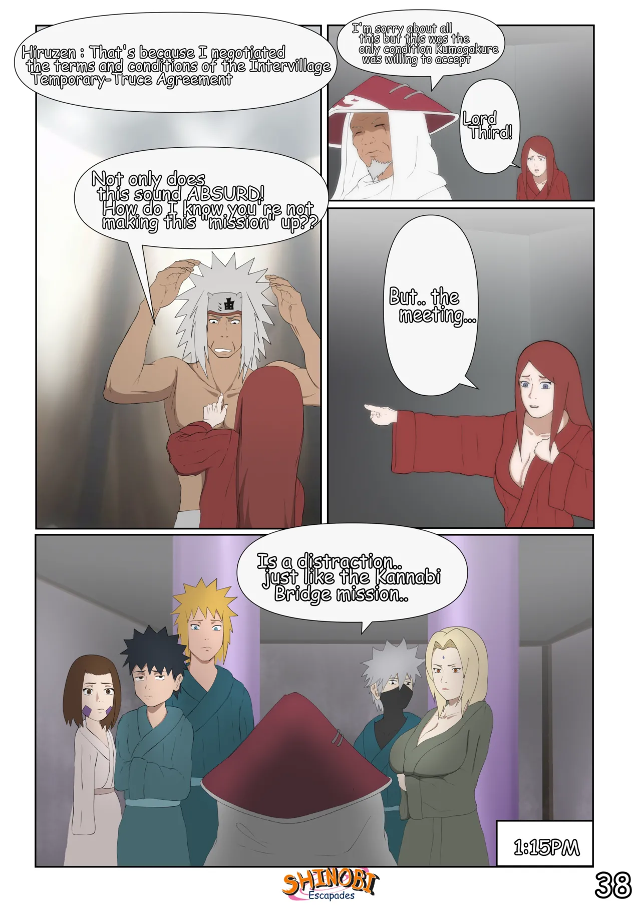 Shinobi Escapades Chapter 2 - page 39