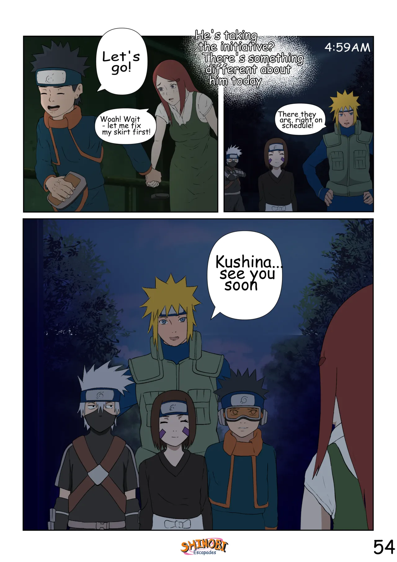 Shinobi Escapades Chapter 2 - page 55