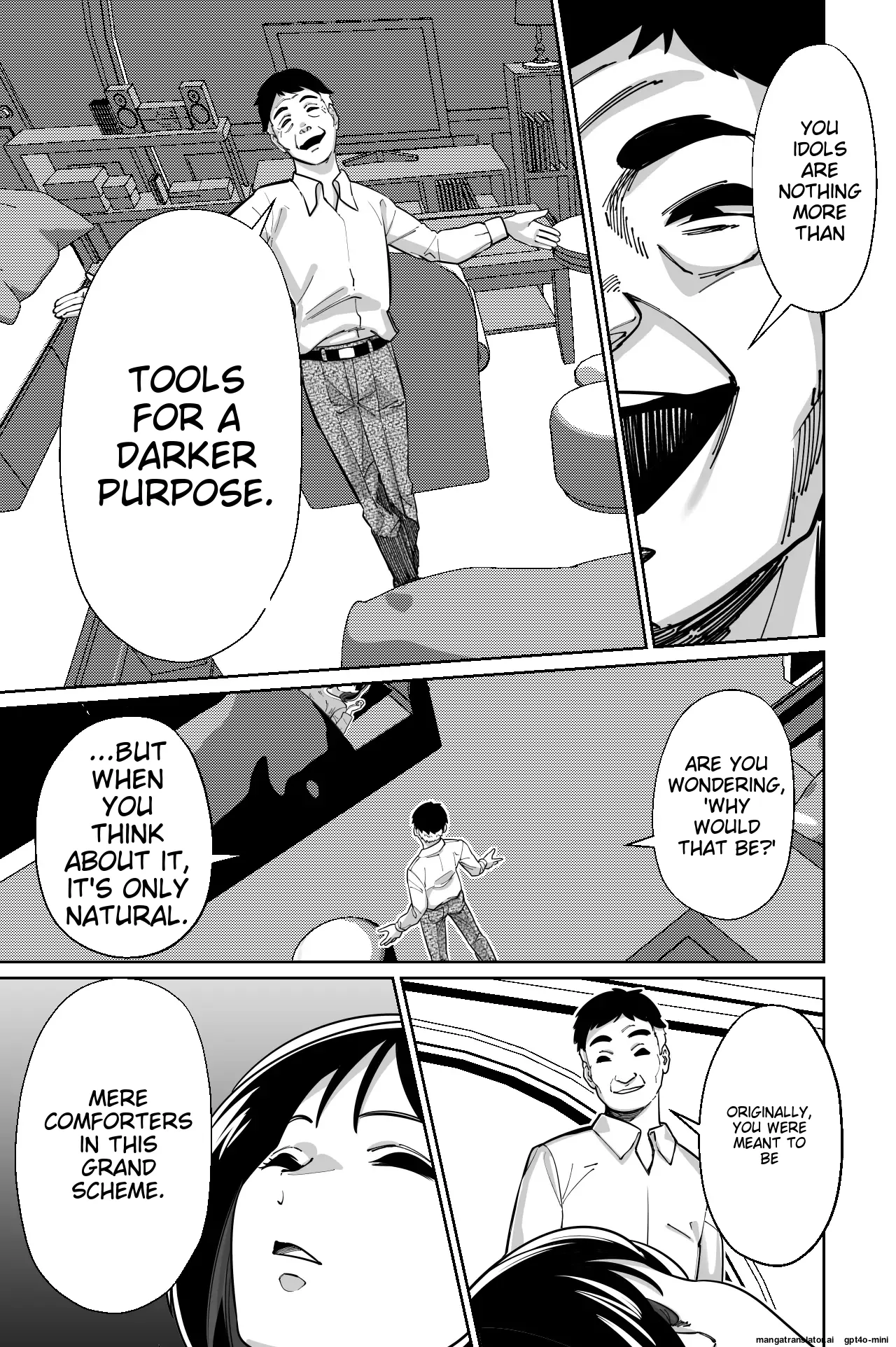 President, our idol sleeps and gets raped Chapter 1 - page 55