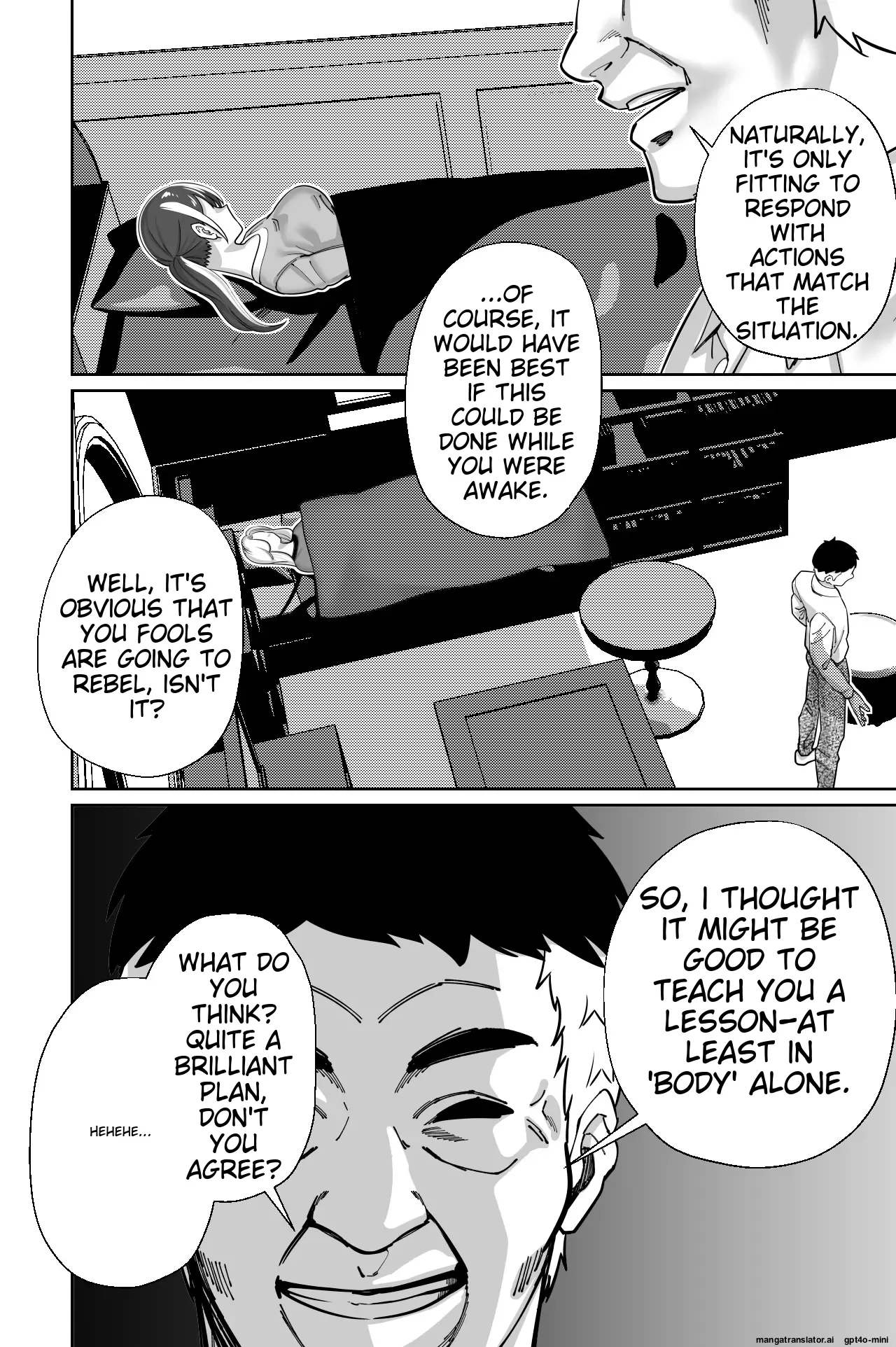 President, our idol sleeps and gets raped Chapter 1 - page 56