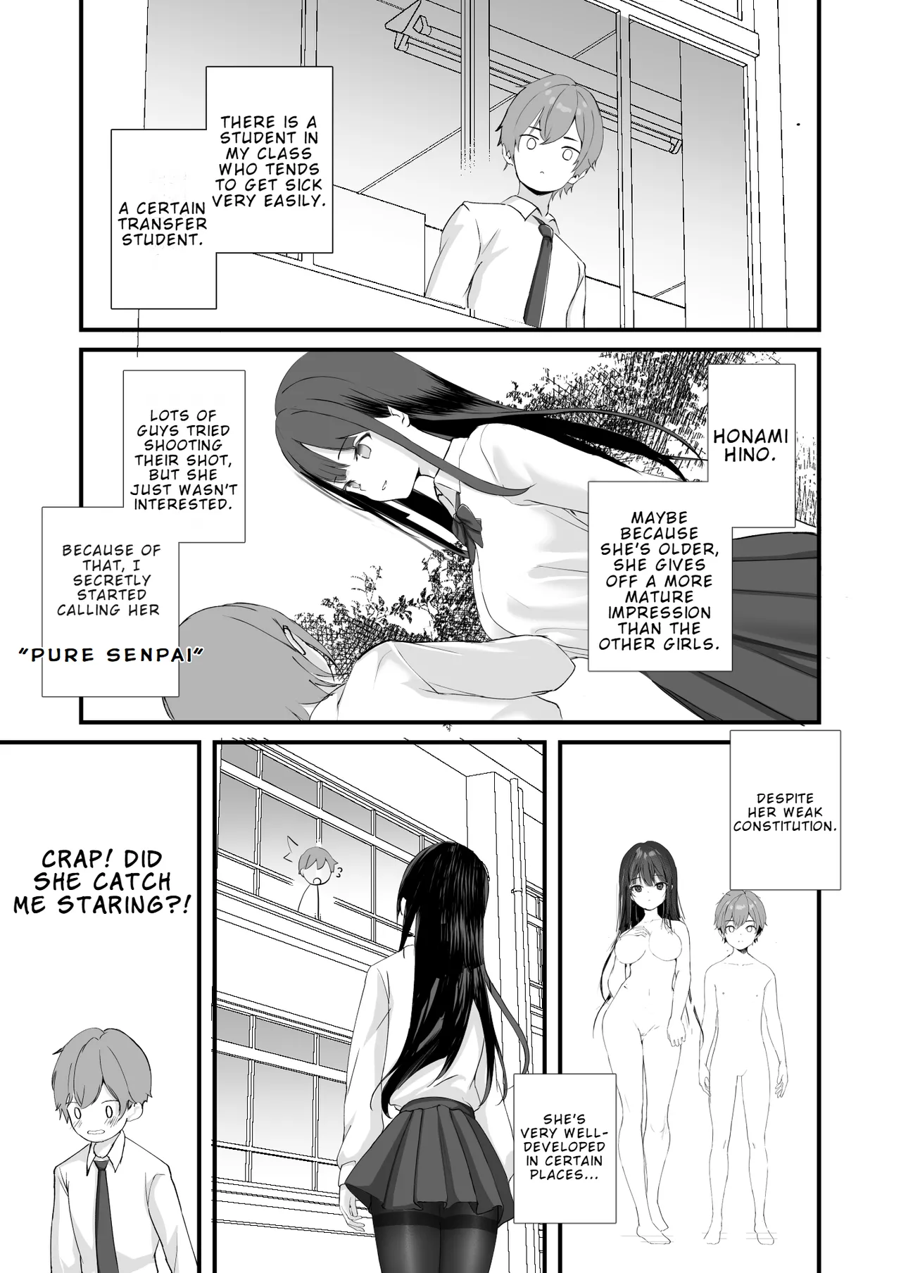 Seiso Senpai Seiyoku Tsuyoi - Neat senior with strong sexual desire Chapter 1 - page 2