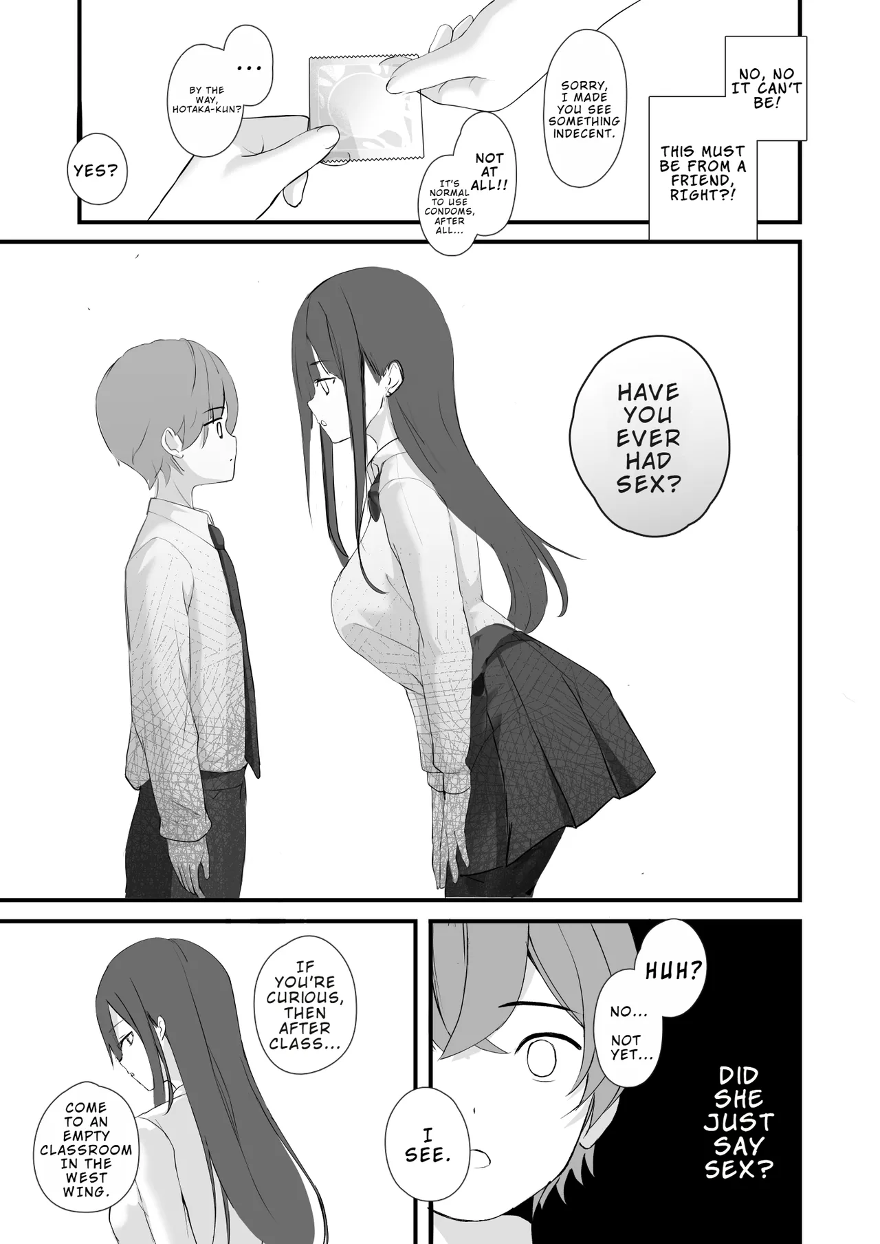 Seiso Senpai Seiyoku Tsuyoi - Neat senior with strong sexual desire Chapter 1 - page 4