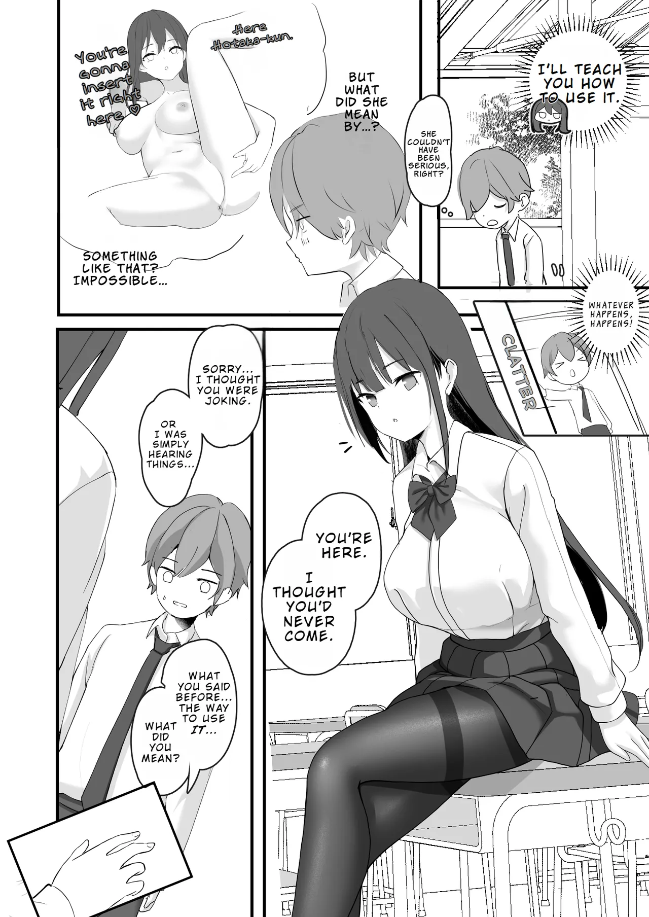 Seiso Senpai Seiyoku Tsuyoi - Neat senior with strong sexual desire Chapter 1 - page 5