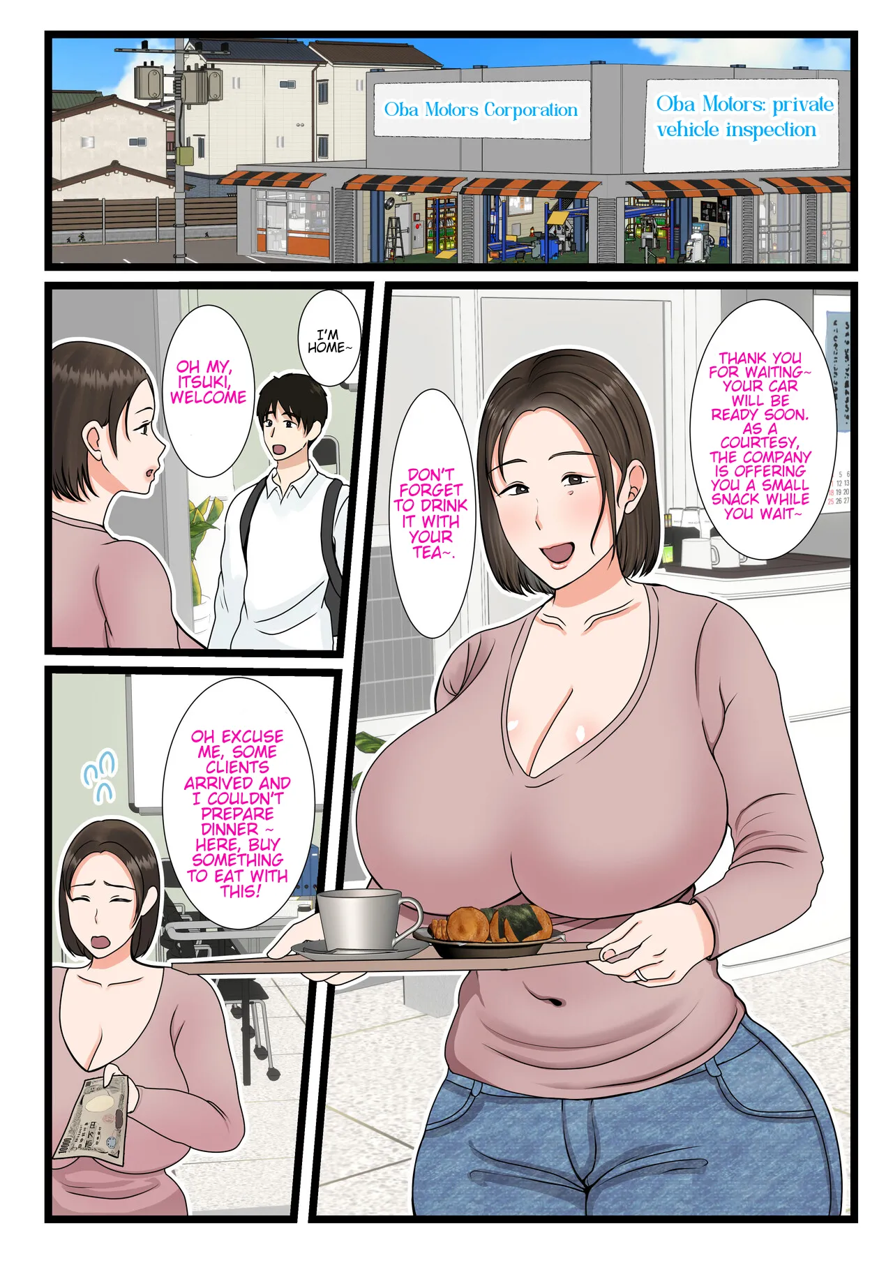 The mother of the Oba Household ~A Daily Routine of Submission to her Son's Indulgences ~ Chapter 1 - page 3