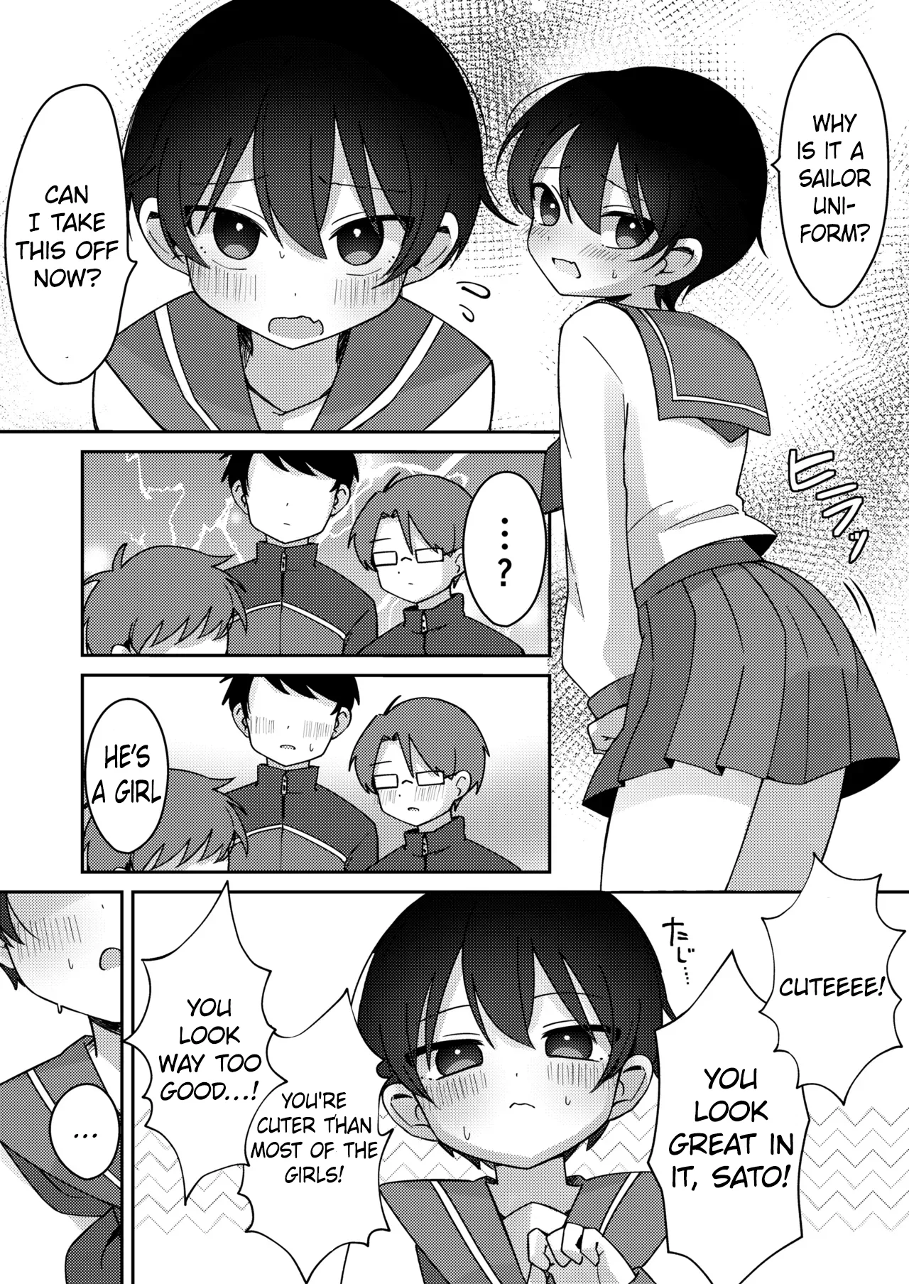 Class de Ichiban Kawaii Otokonoko ga Onnanoko ni Sarechau Hanashi Chapter 1 - page 5