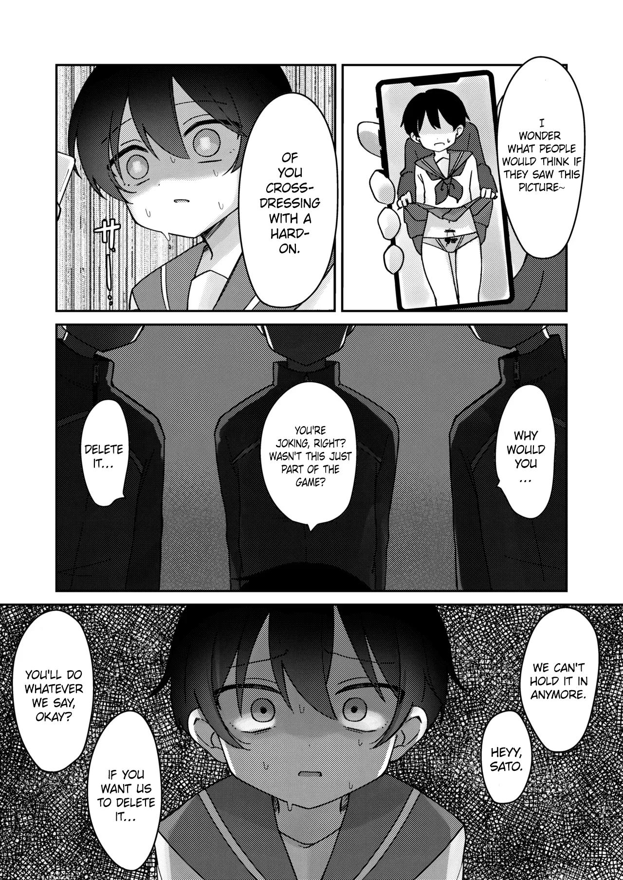 Class de Ichiban Kawaii Otokonoko ga Onnanoko ni Sarechau Hanashi Chapter 1 - page 8