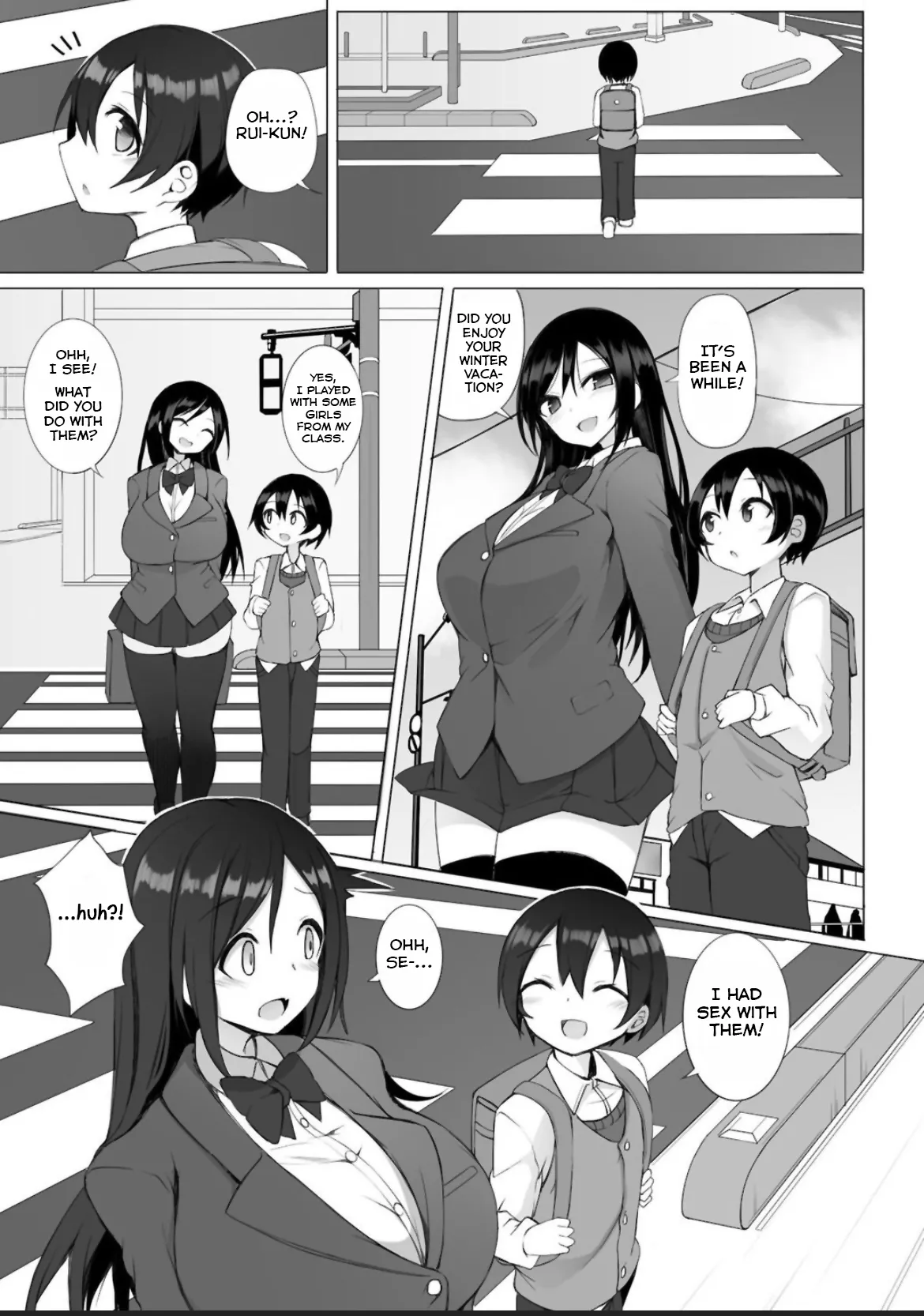 Rui-kun to Kinjo no Joshi Kousei no Onee-san Ch. 1 Chapter 1 - page 3