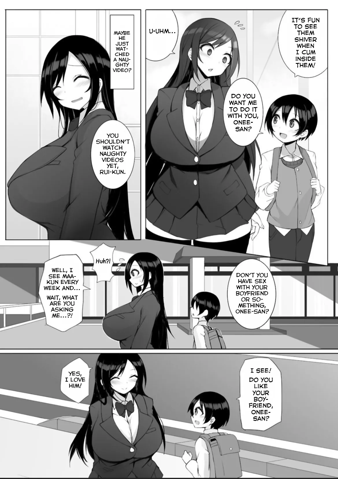 Rui-kun to Kinjo no Joshi Kousei no Onee-san Ch. 1 Chapter 1 - page 4