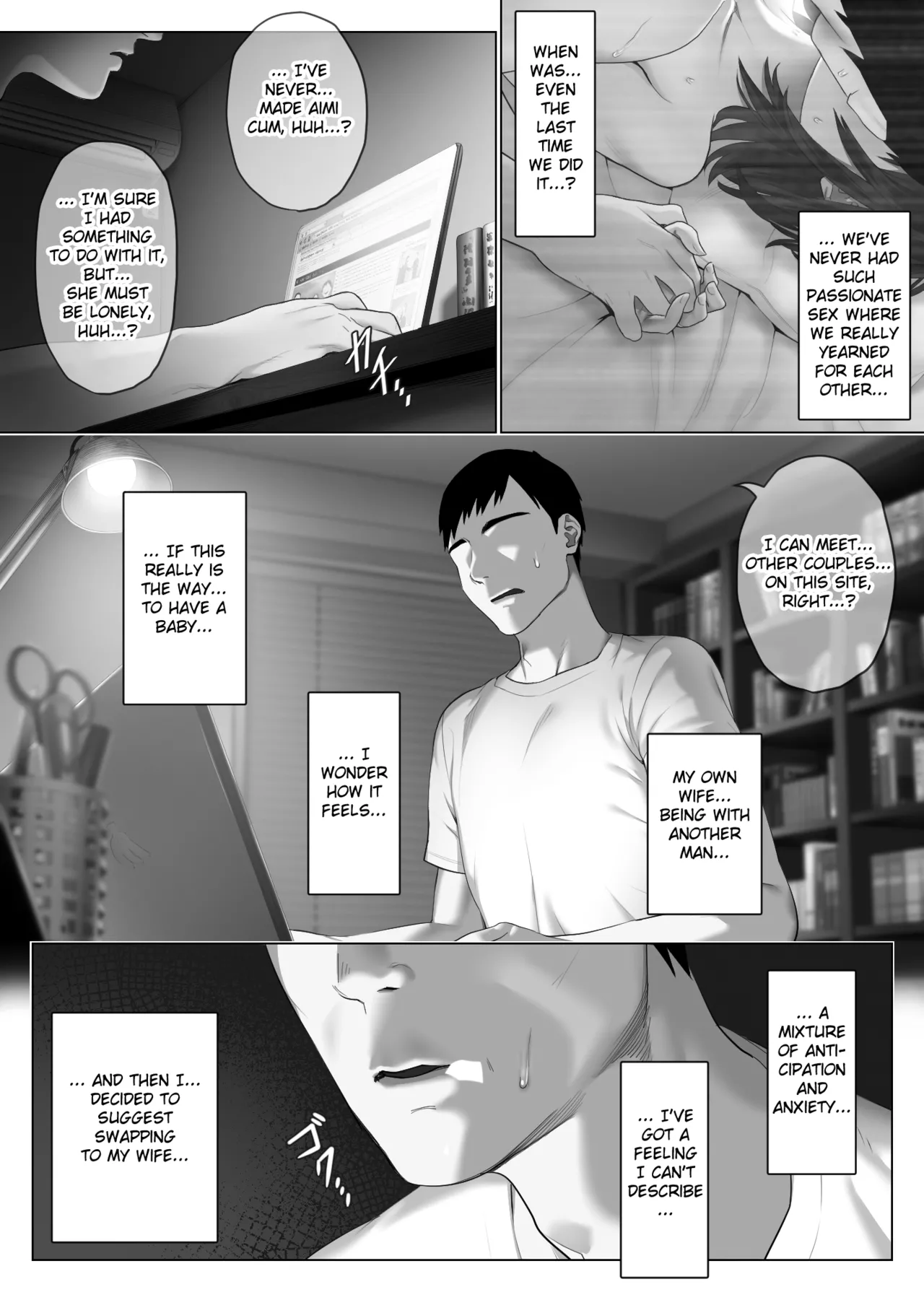 LeveChi na Swapping 1 - Seiheki ni Mezameru Otto Hen - Swapping on a Whole New Level 1 ~Husband Awakening to His Kinks~ Chapter 1 - page 10