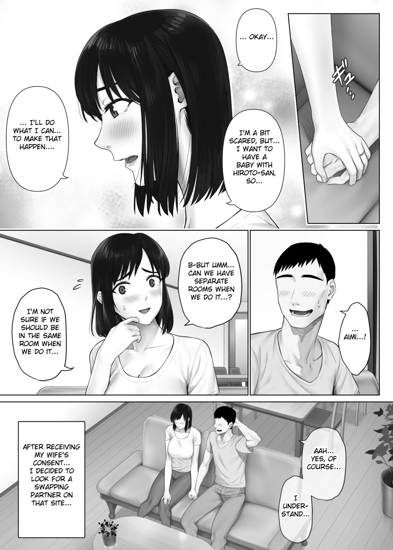 LeveChi na Swapping 1 - Seiheki ni Mezameru Otto Hen - Swapping on a Whole New Level 1 ~Husband Awakening to His Kinks~ Chapter 1 - page 12