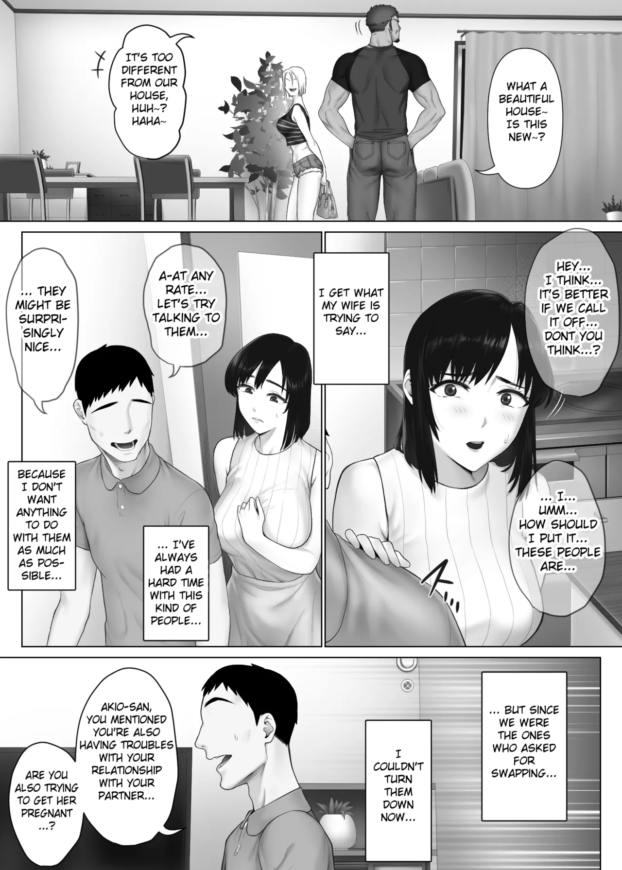 LeveChi na Swapping 1 - Seiheki ni Mezameru Otto Hen - Swapping on a Whole New Level 1 ~Husband Awakening to His Kinks~ Chapter 1 - page 17