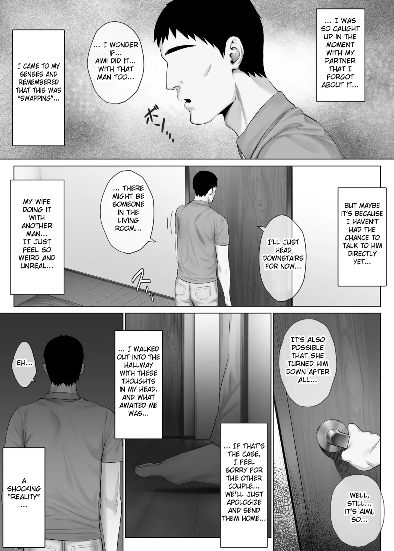 LeveChi na Swapping 1 - Seiheki ni Mezameru Otto Hen - Swapping on a Whole New Level 1 ~Husband Awakening to His Kinks~ Chapter 1 - page 33