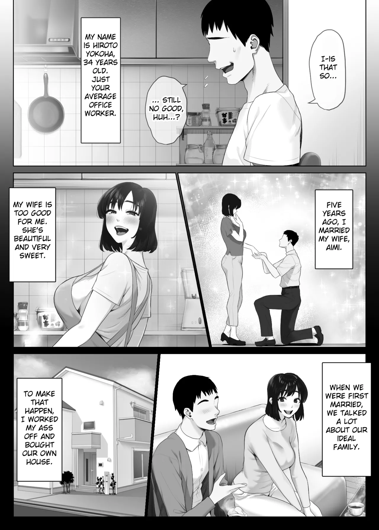 LeveChi na Swapping 1 - Seiheki ni Mezameru Otto Hen - Swapping on a Whole New Level 1 ~Husband Awakening to His Kinks~ Chapter 1 - page 6