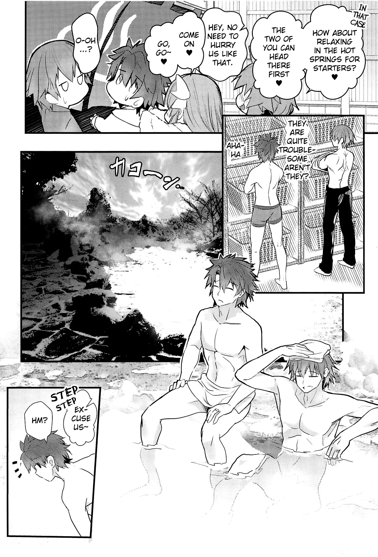 Onsen, Yukemuri, Bijo Zekkei Chapter 1 - page 3