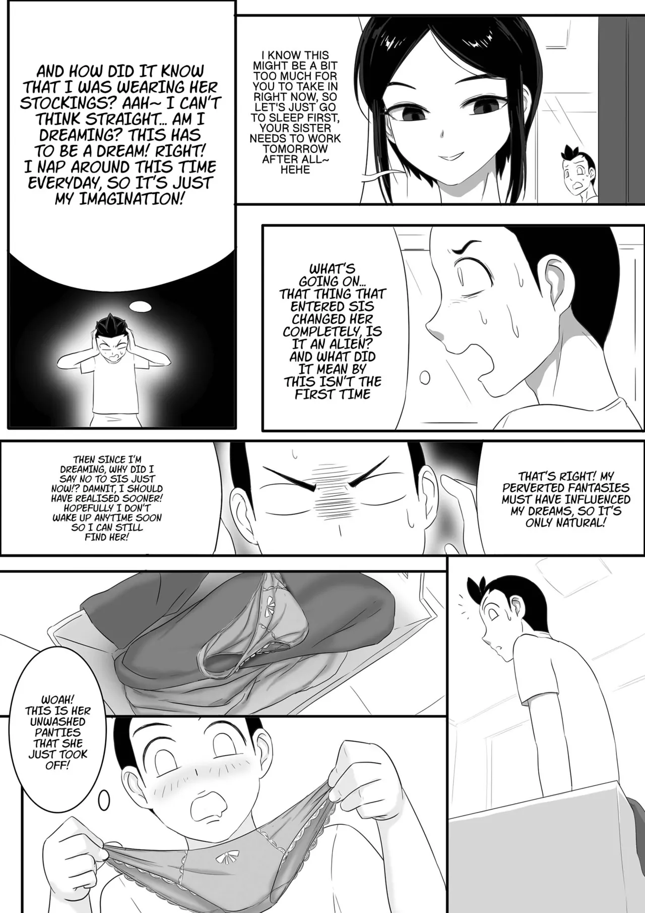 Parasite Extra - Tsukioi's younger brother, continued Chapter 1 - page 17